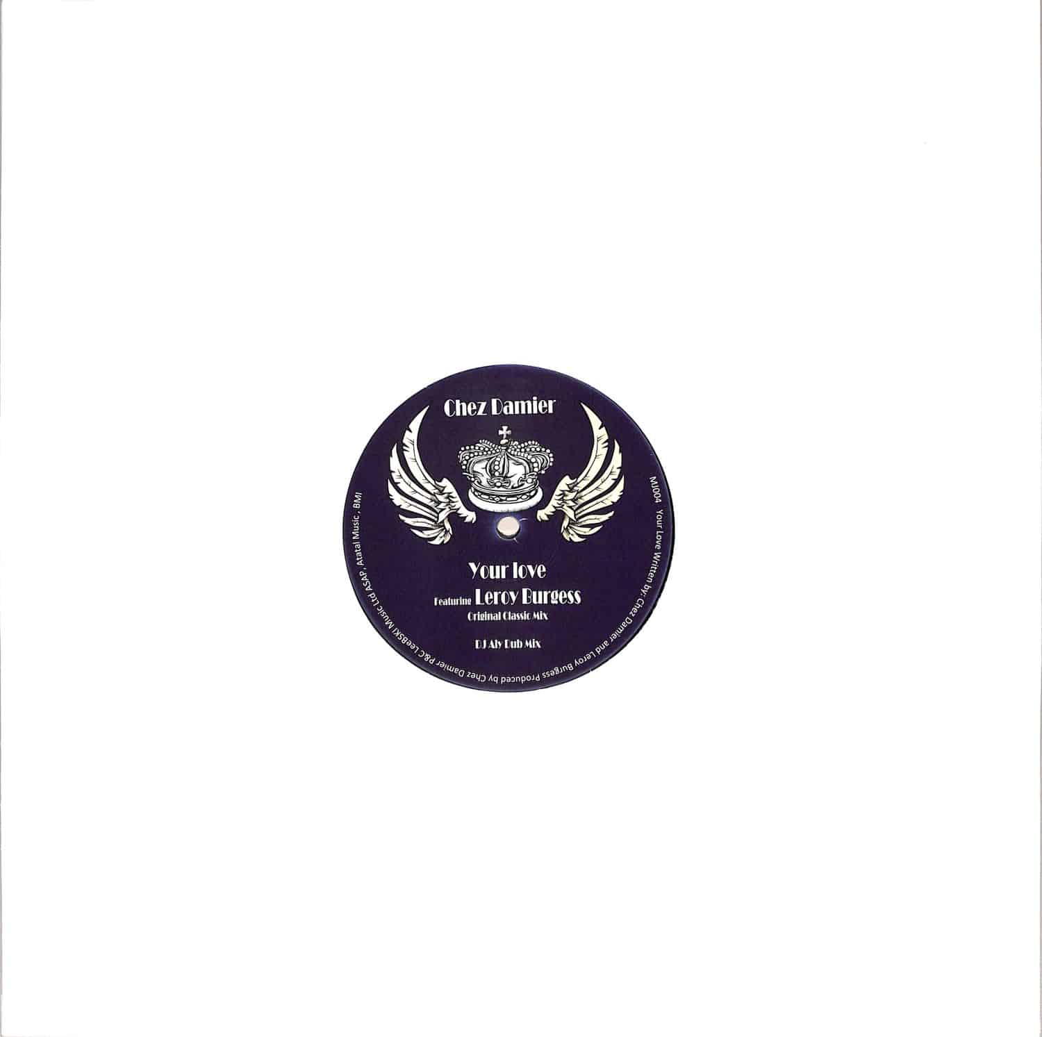 Chez Damier feat. Leroy Burgess, Ron Trent & Chez Damier - MASTER JAM 4 
