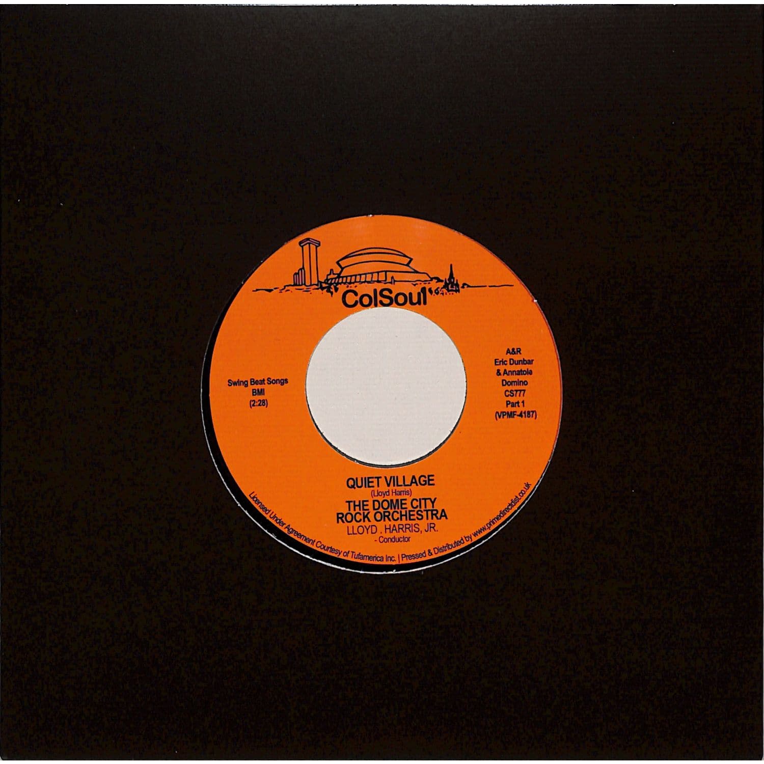 The Dome City Rock Orchestra - QUIET VILLAGE PT 1 / QUIET VILLAGE PT 2 