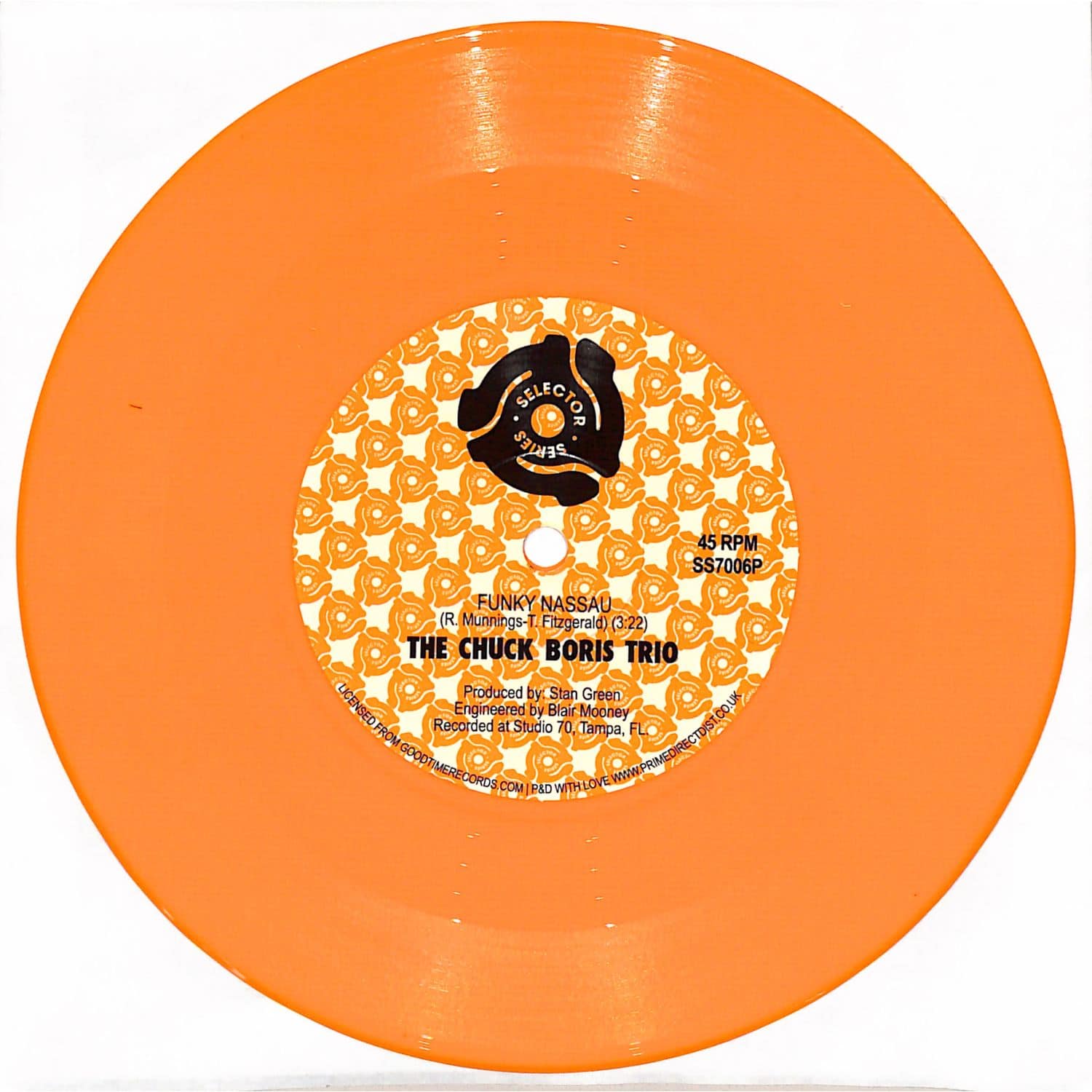 The Chuck Boris Trio - FUNKY NASSAU / SHAFT 