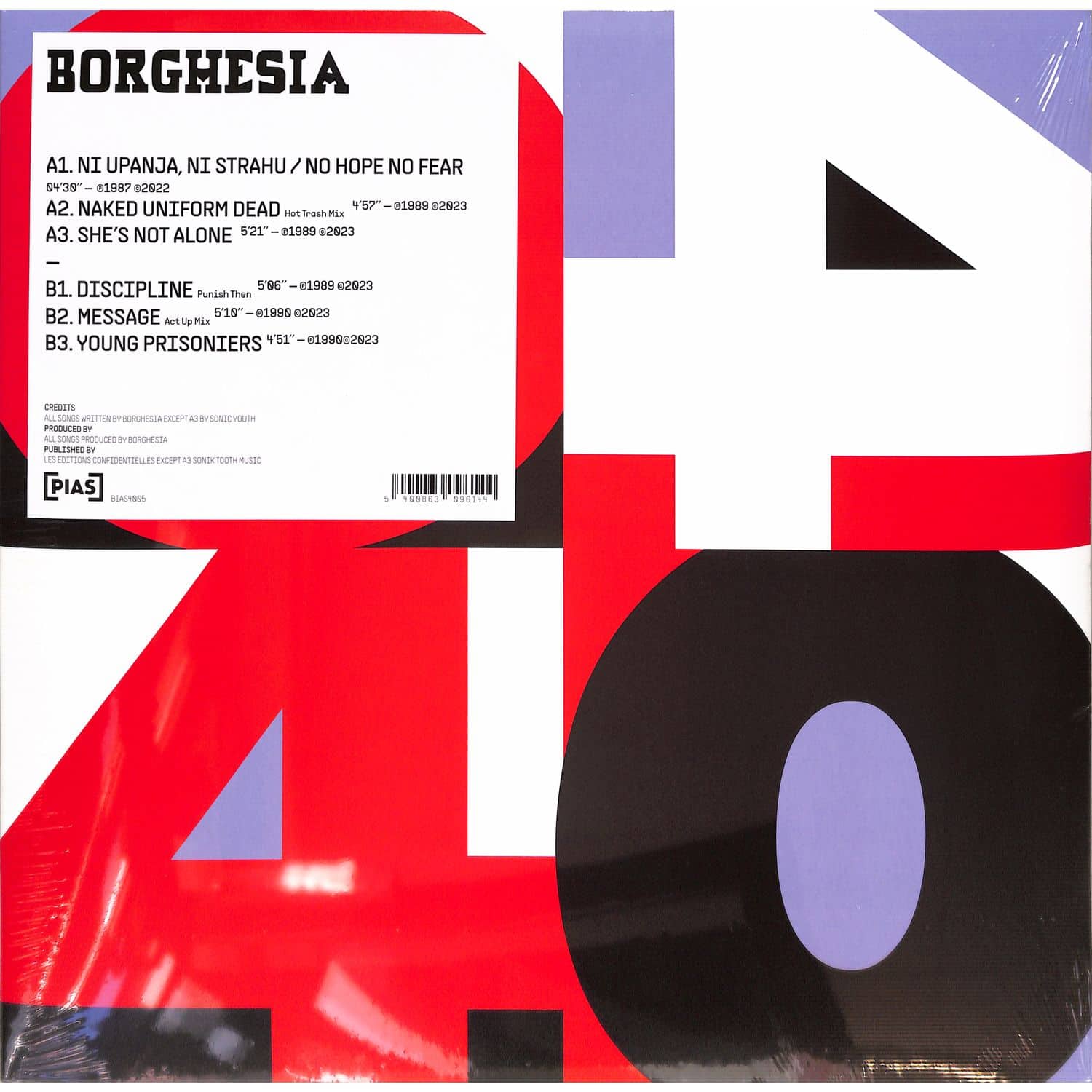 Borghesia - PIAS 40 