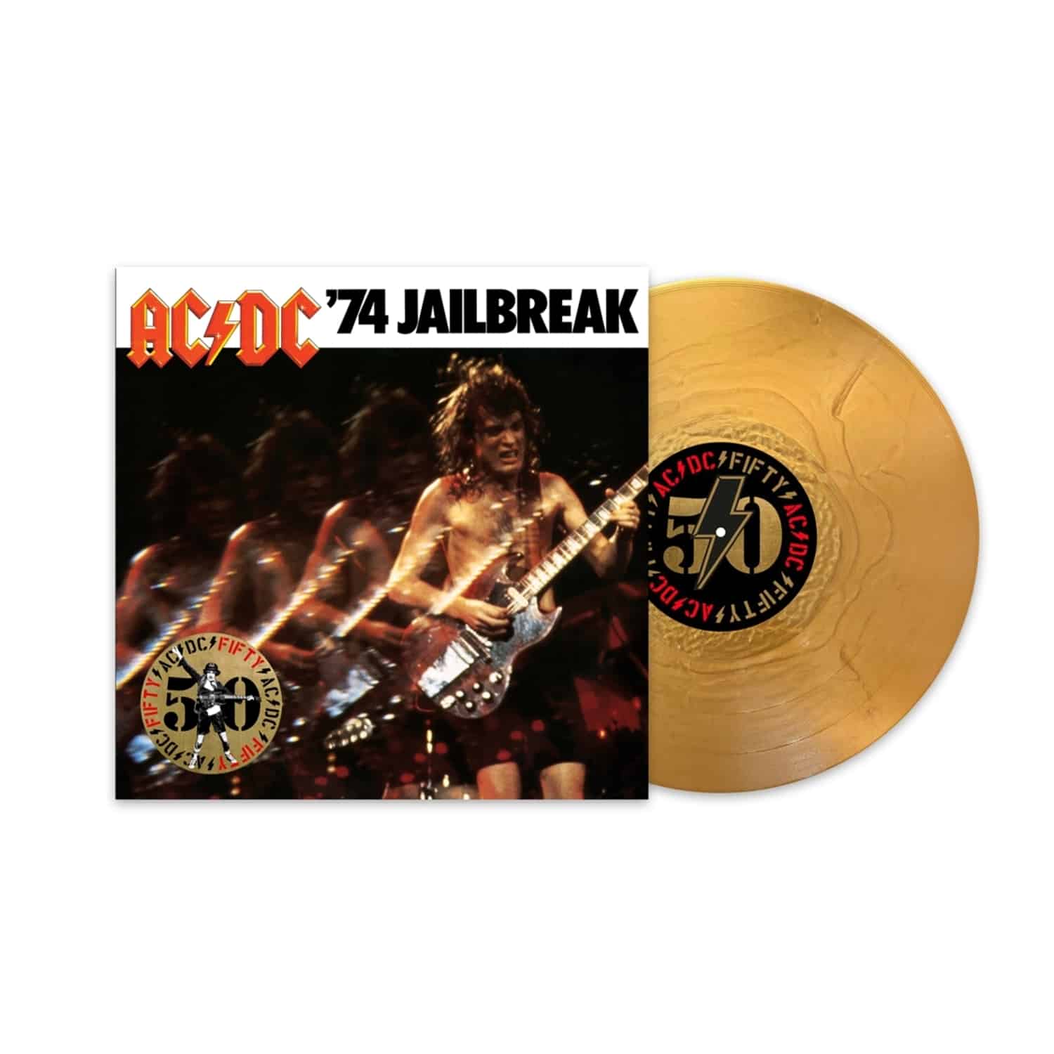 AC/DC - 74 JAILBREAK / GOLDEN VINYL 