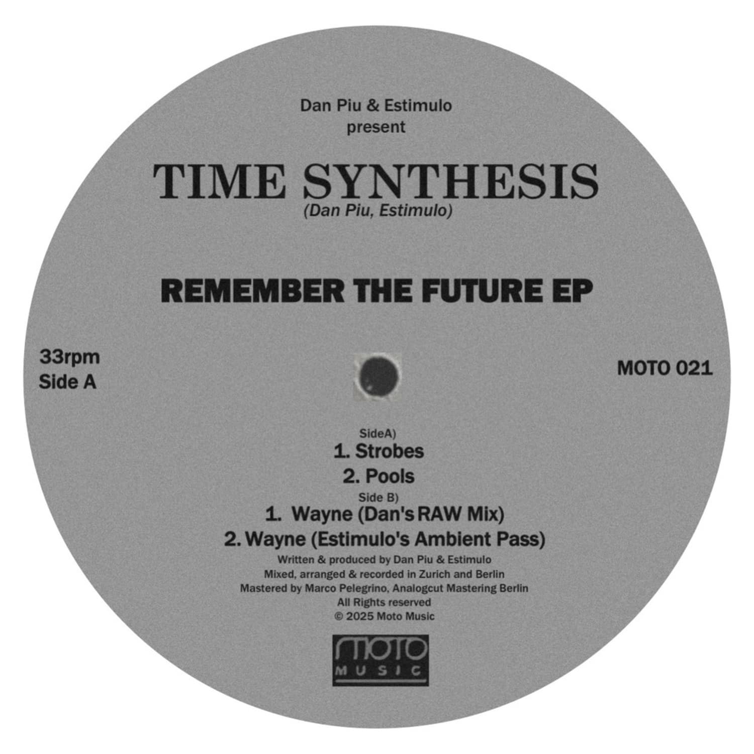 Time Synthesis - REMEMBER THE FUTURE EP