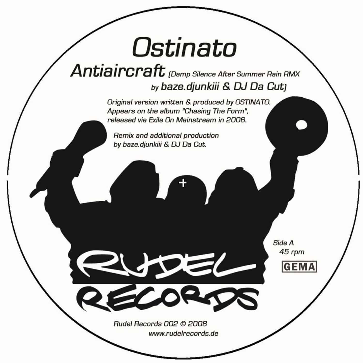 Ostinato / DJ Da Cut / baze.djunkiii - SPLIT EP