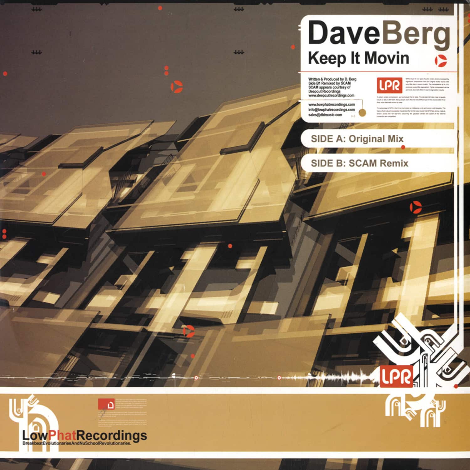 Dave Berg - KEEP IT MOVIN