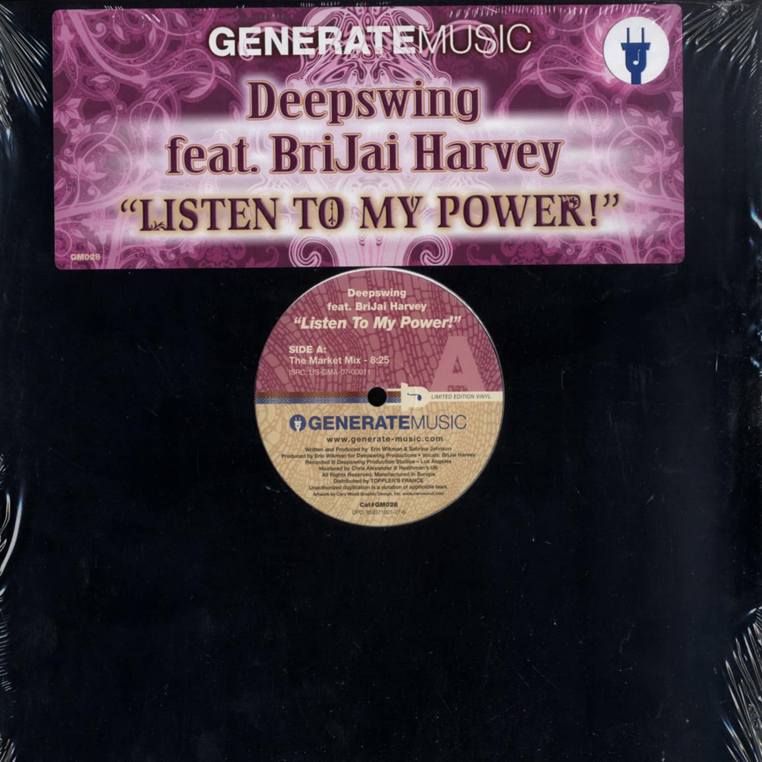 Deepswing ft Brijay Harvey - LISTEN TO MY POWER