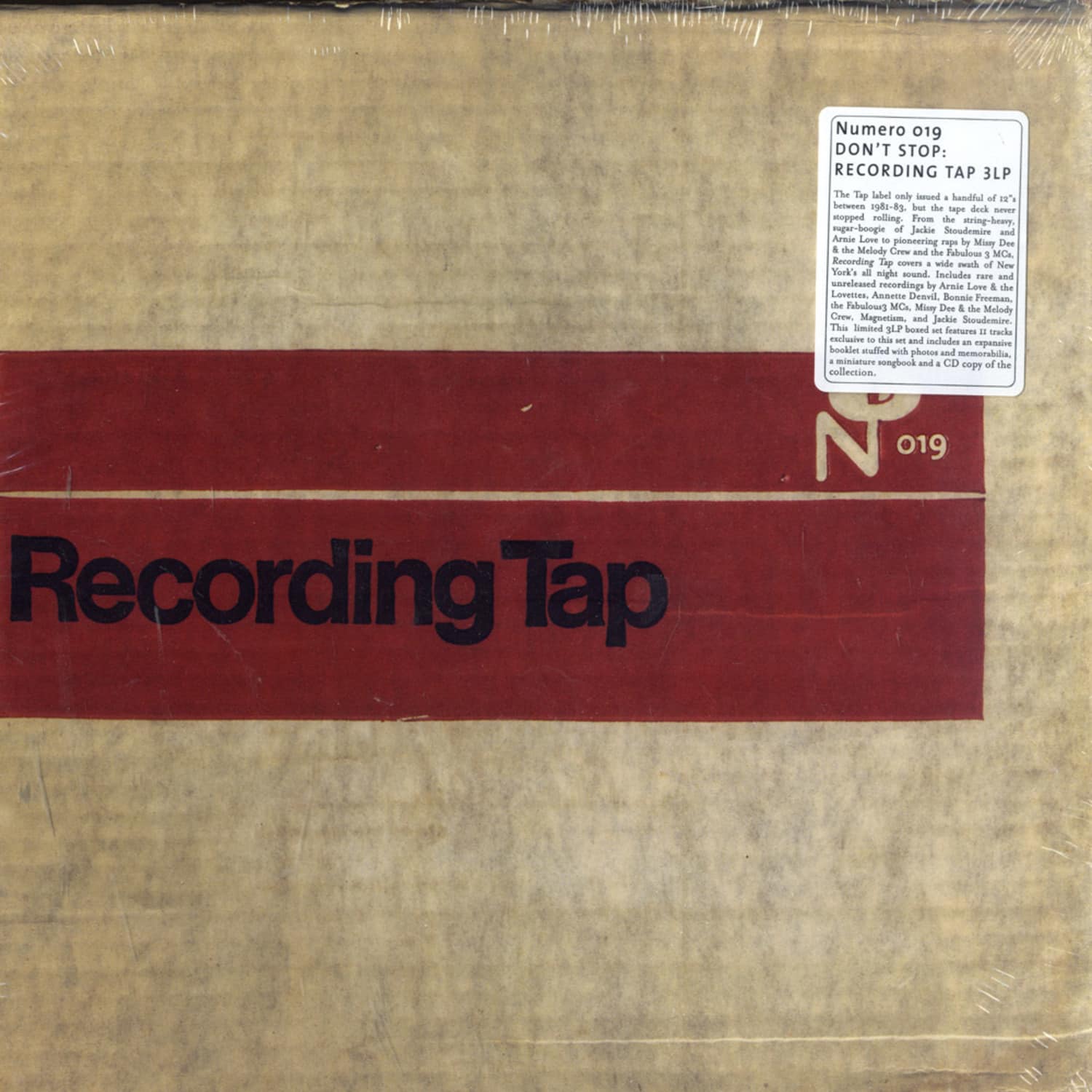 Various - DON T STOP - RECORDING TAP 