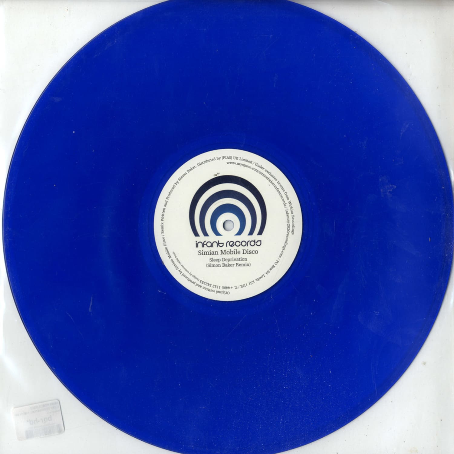 Simian Mobile Disco - SLEEP DEPRIVATION / SIMON BAKER RMX