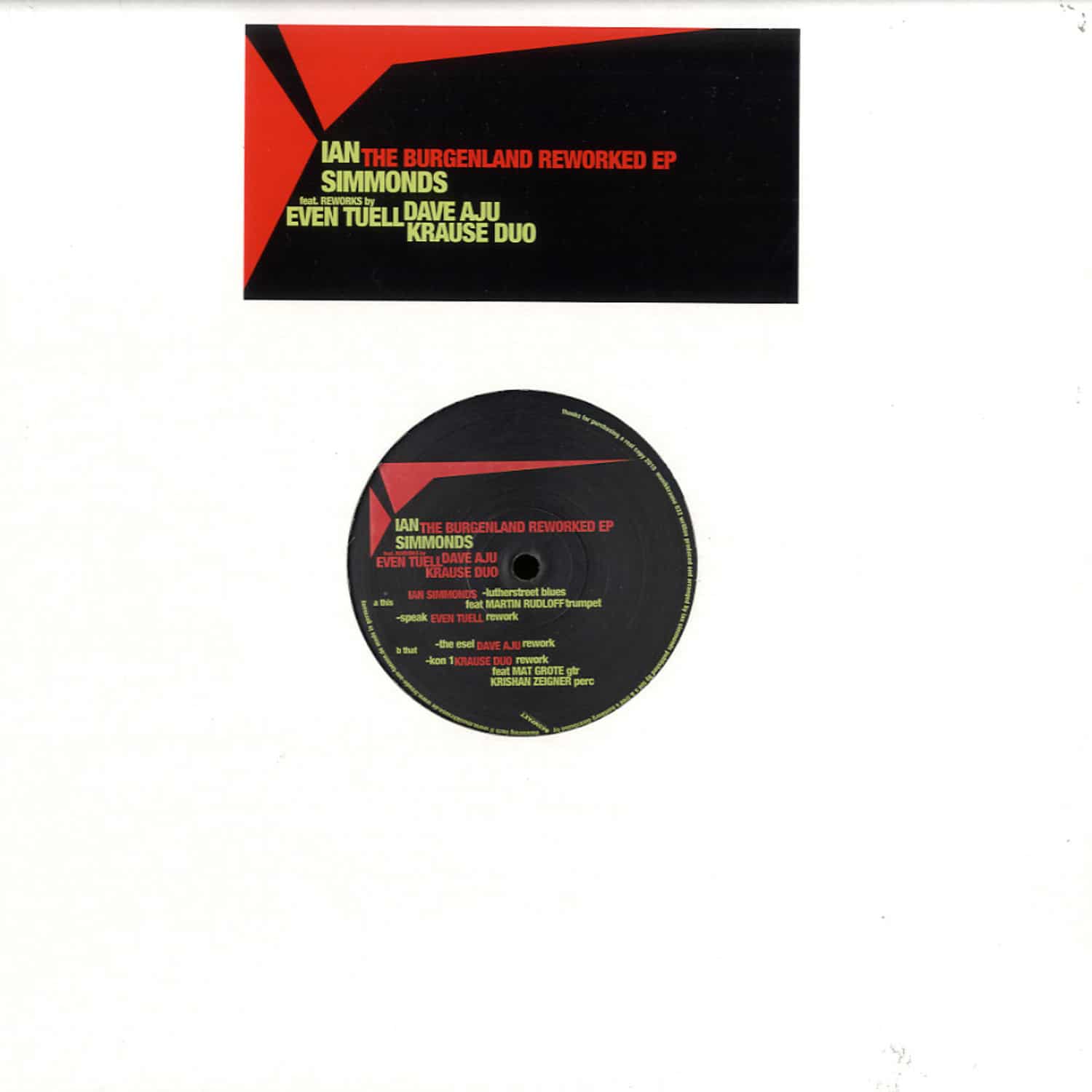 Ian Simmonds - THE BURGENLAND DUBS REWORKED