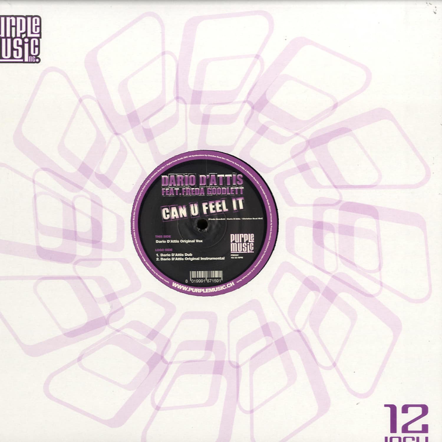 Dario D Attis ft. Freda Goodlett - CAN U FEEL IT