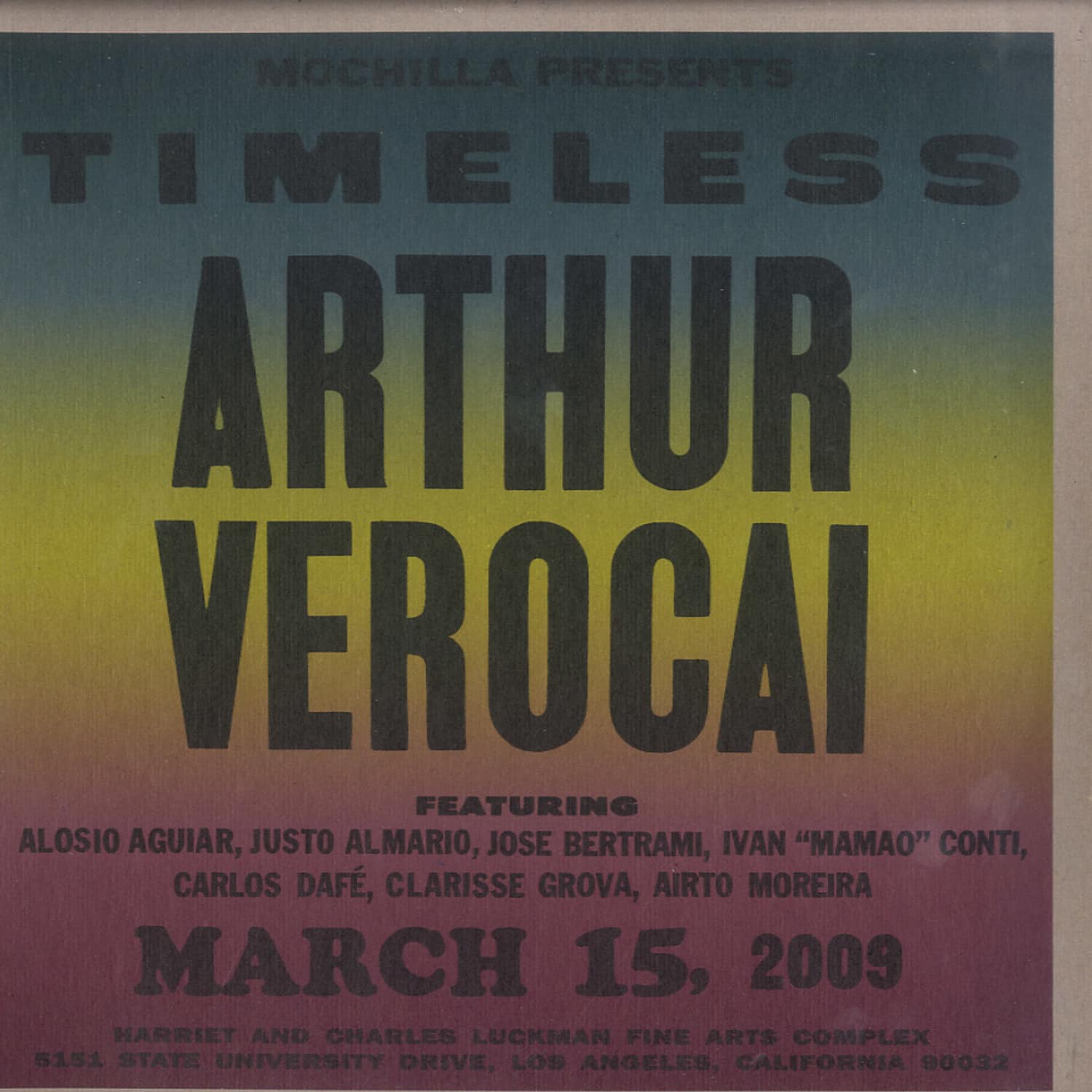 Arthur Verocai - MOCHILLA PRESENTS TIMELESS 