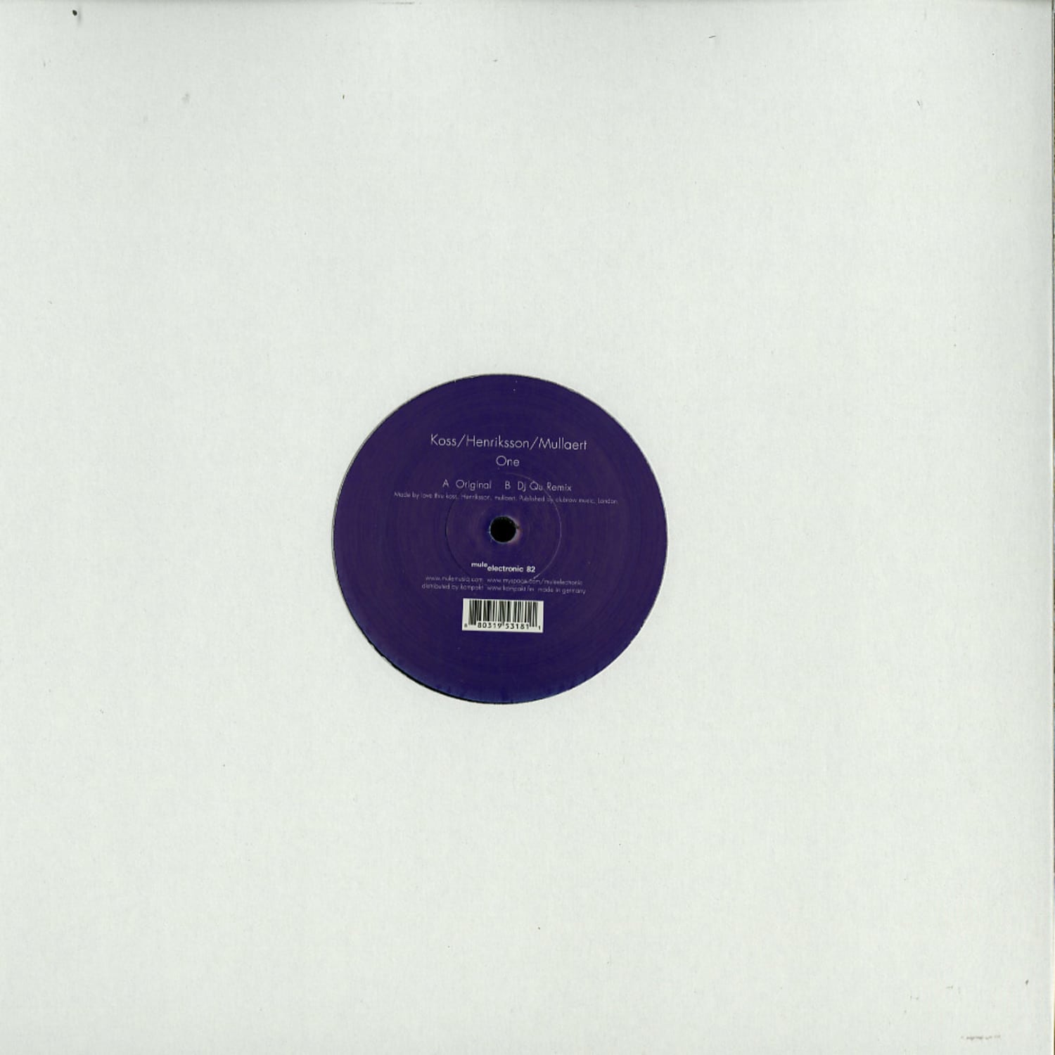 Koss / Henrikson / Mullaert - ONE