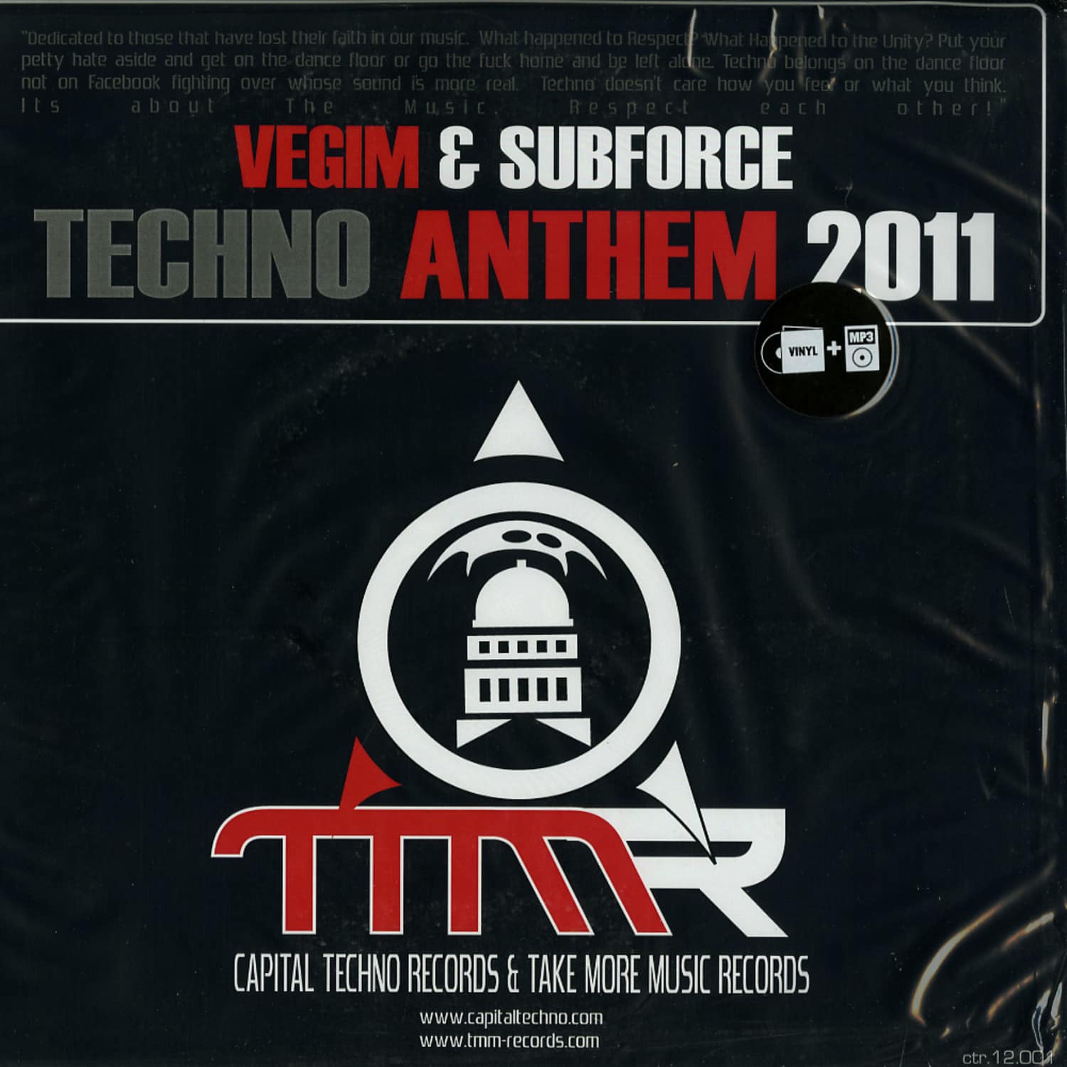 Vegim & Subforce & Rex B - TECHNO ANTHEM 2011