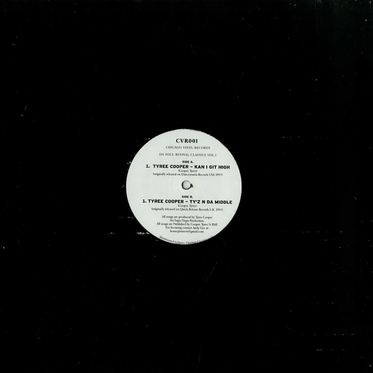 Tyree Cooper - DA SOUL REVIVAL CLASSICS VOL 1