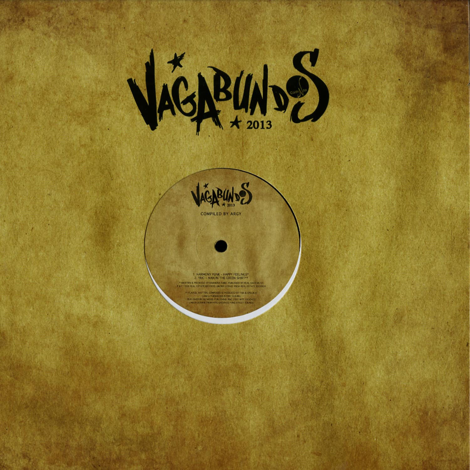 Various Artists - VAGABUNDOS 2013 PART 1 VINYL SAMPLER