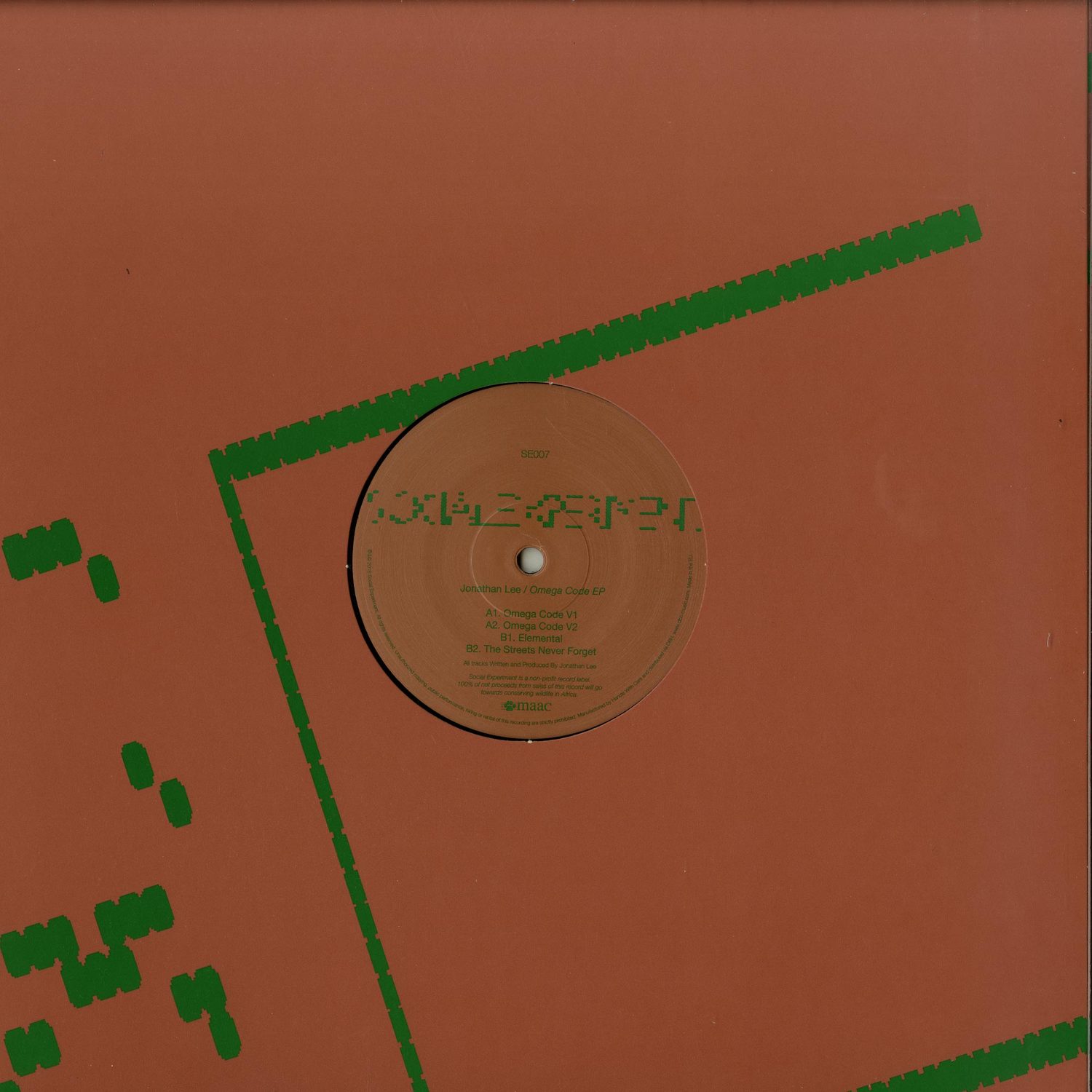 Jonathan Lee - OMEGA CODE EP