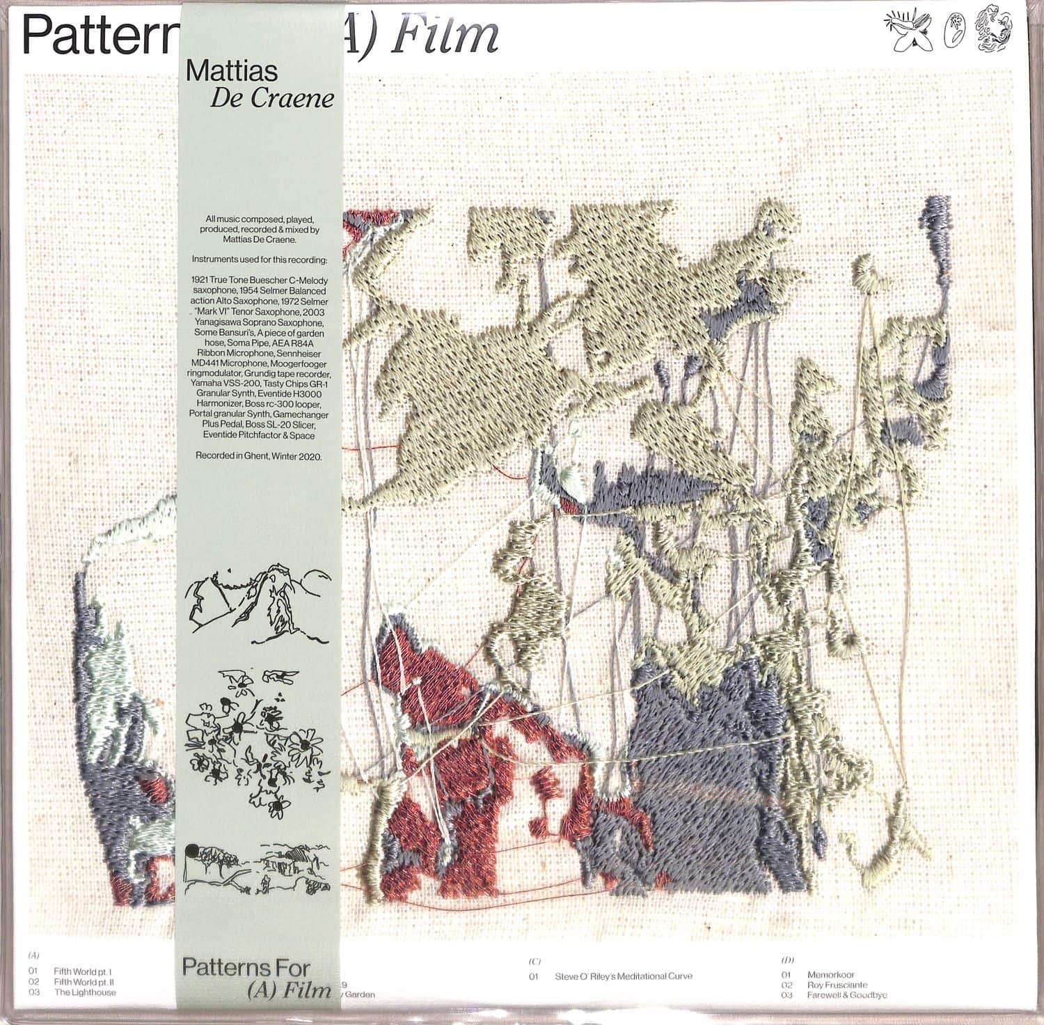 Mattias De Craene - PATTERNS FOR 