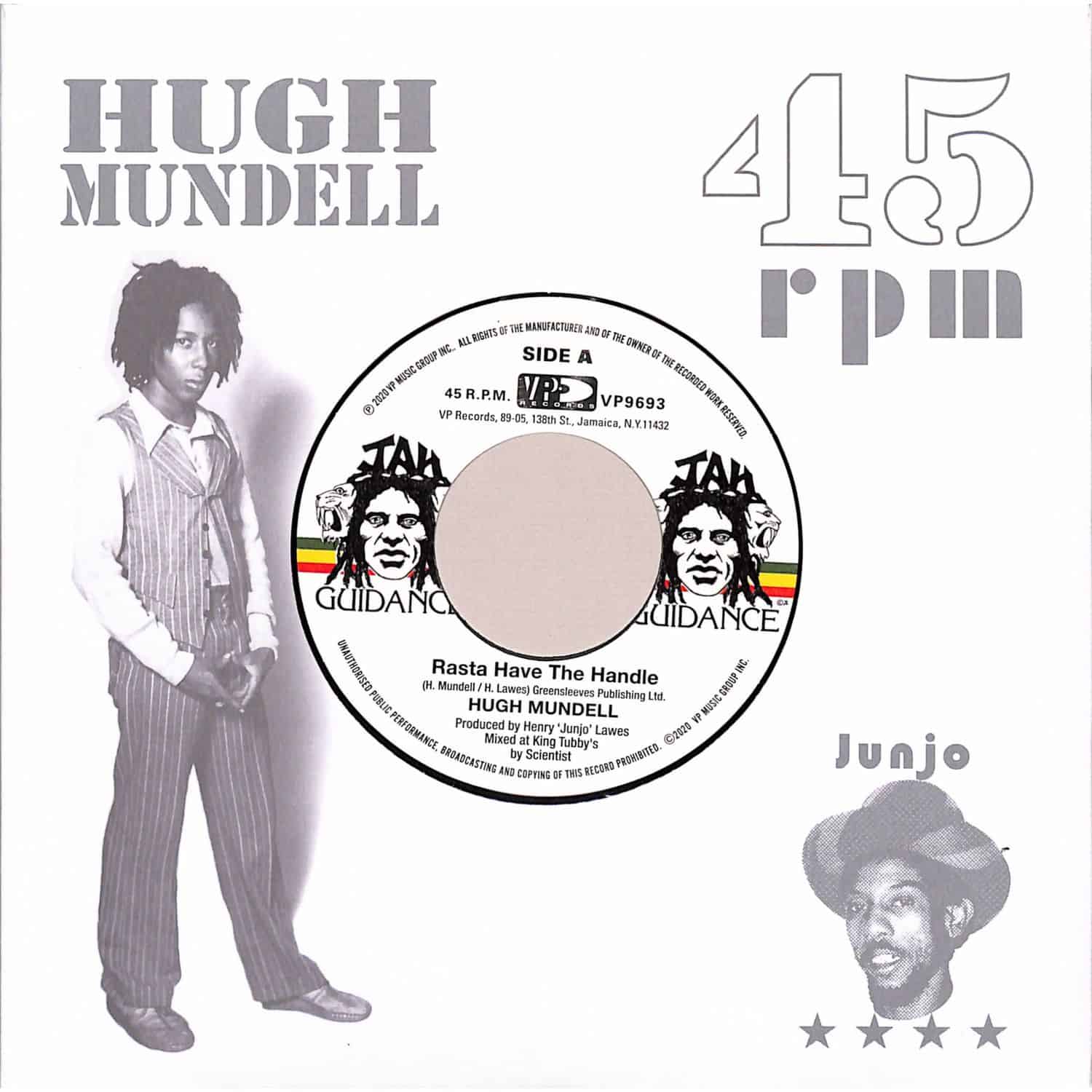 Hugh Mundell / Roots Radics - RASTA HAVE THE HANDLE / DANGEROUS MATCH TWO 