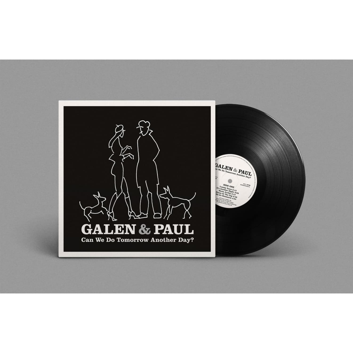 Galen & Paul, Galen Ayers, Paul Simonon - CAN WE DO TOMORROW ANOTHER DAY? 