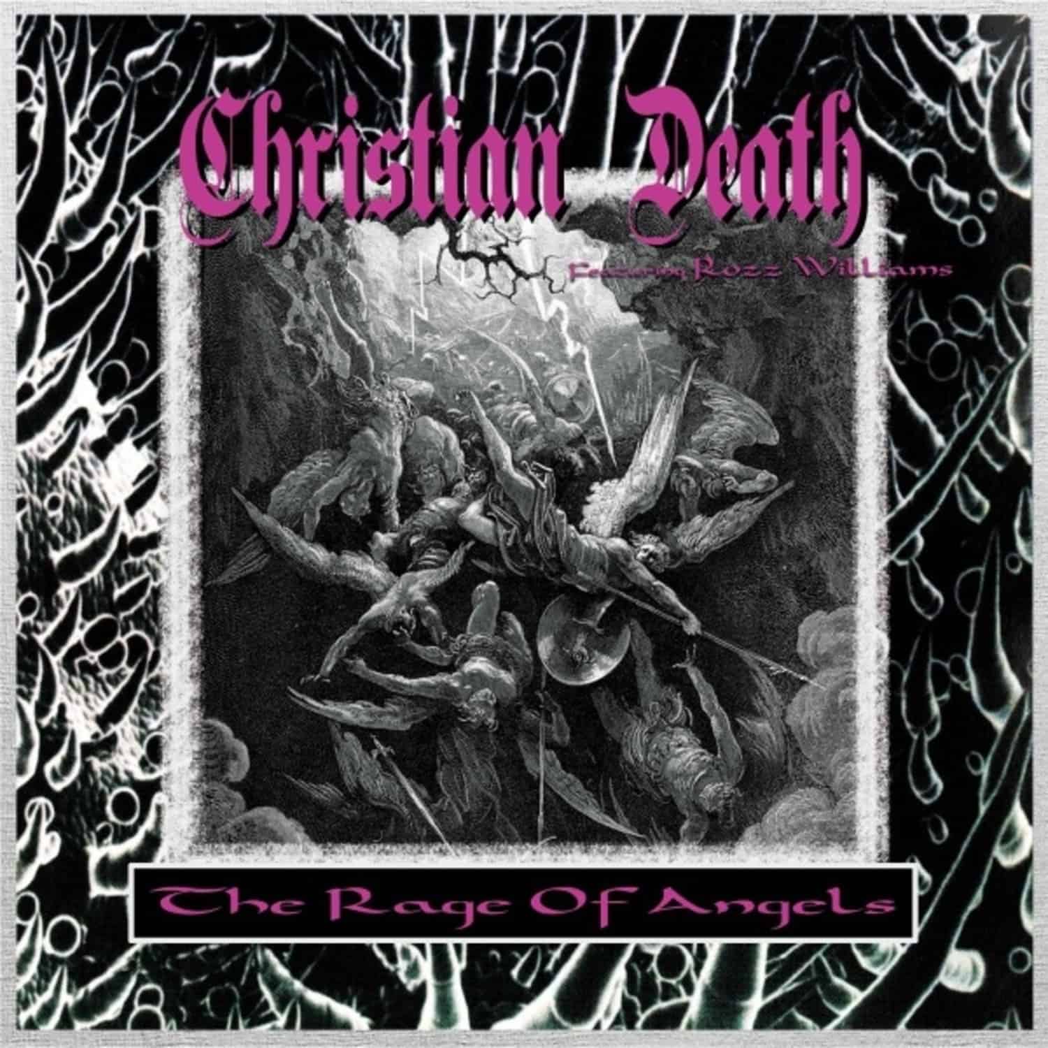 Christian Death - THE RAGE OF ANGELS PURPLE / BLACK SPLATTER 