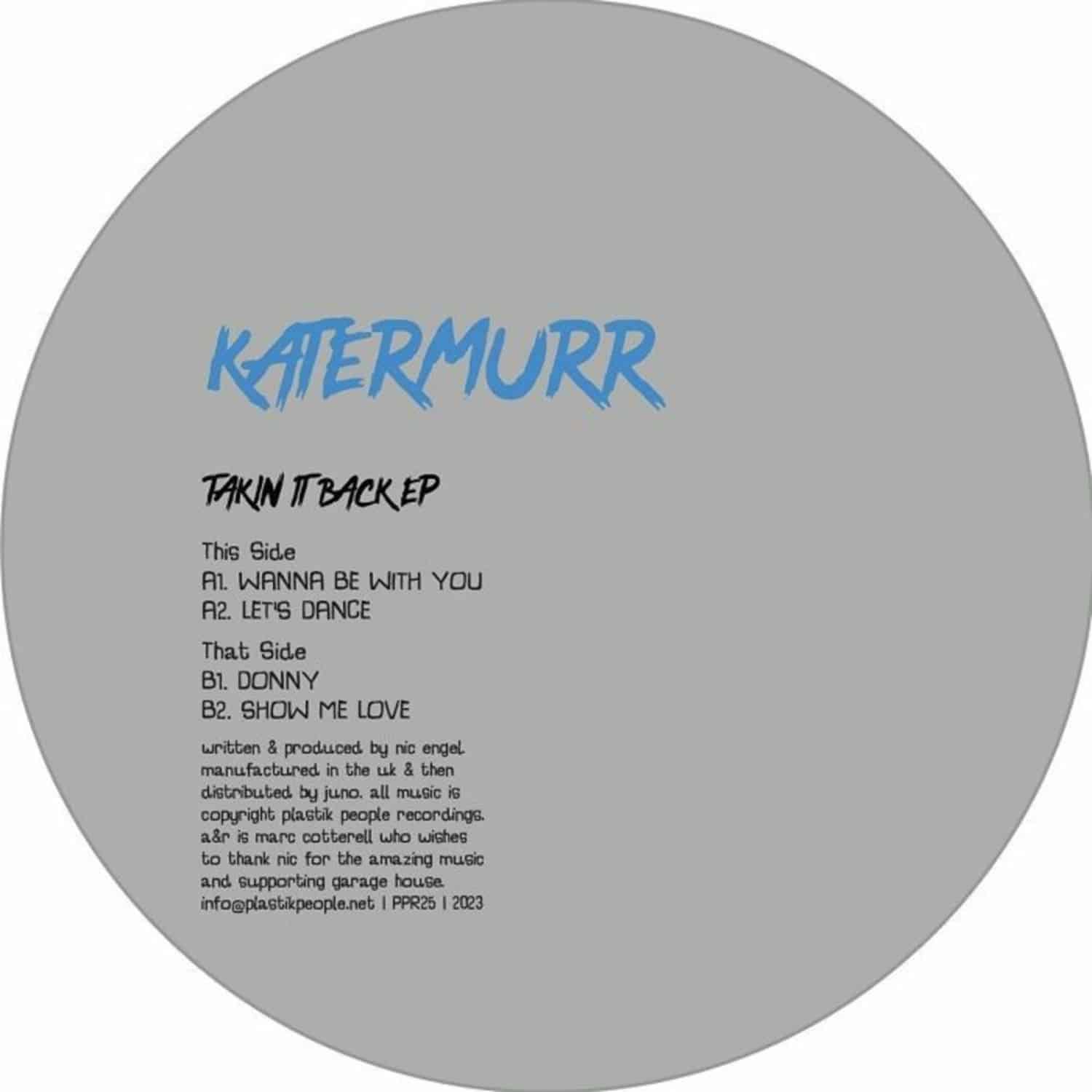 Katermurr - TAKIN IT BACK EP