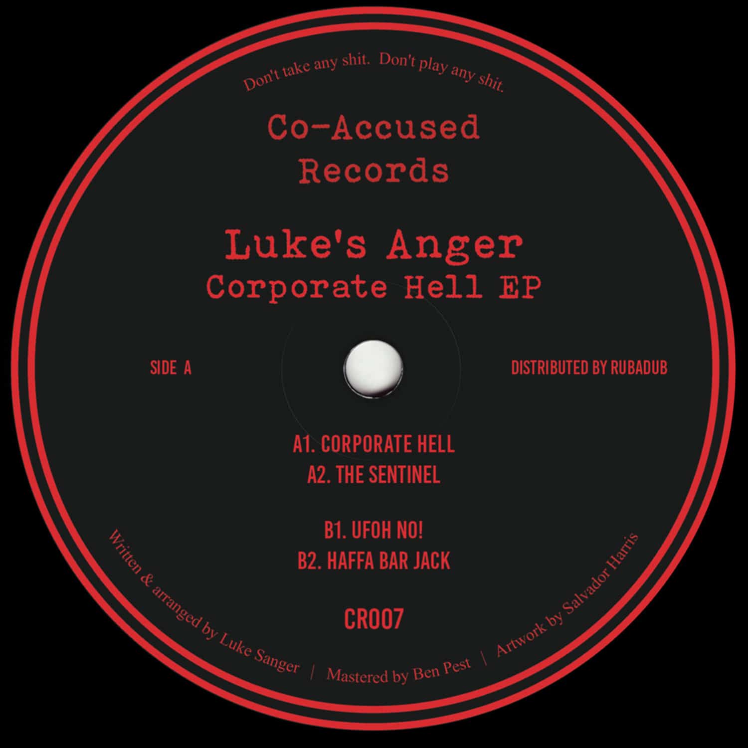 Lukes Anger - CORPORATE HELL EP