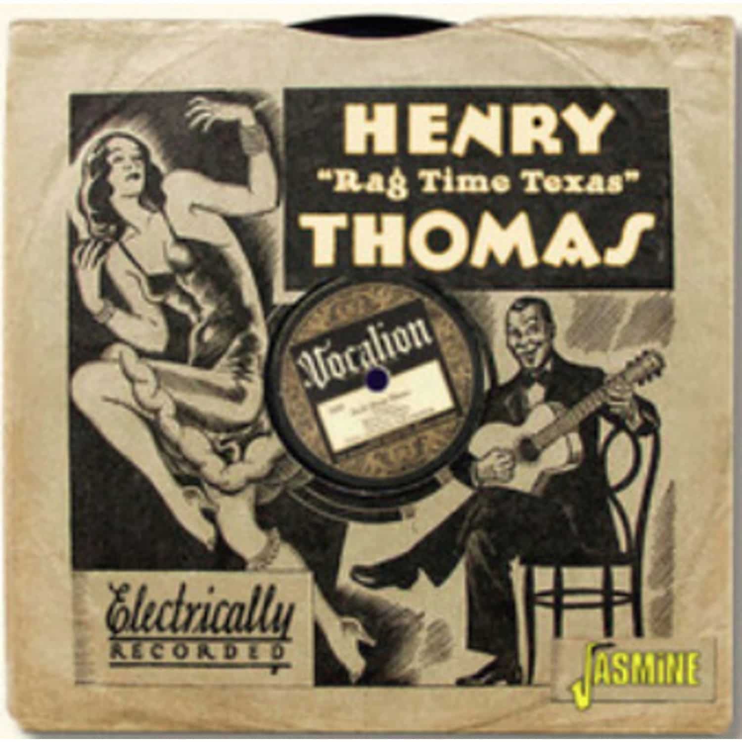 Henry -Rrag Time Texas- Thomas - BULL DOZE BLUES 