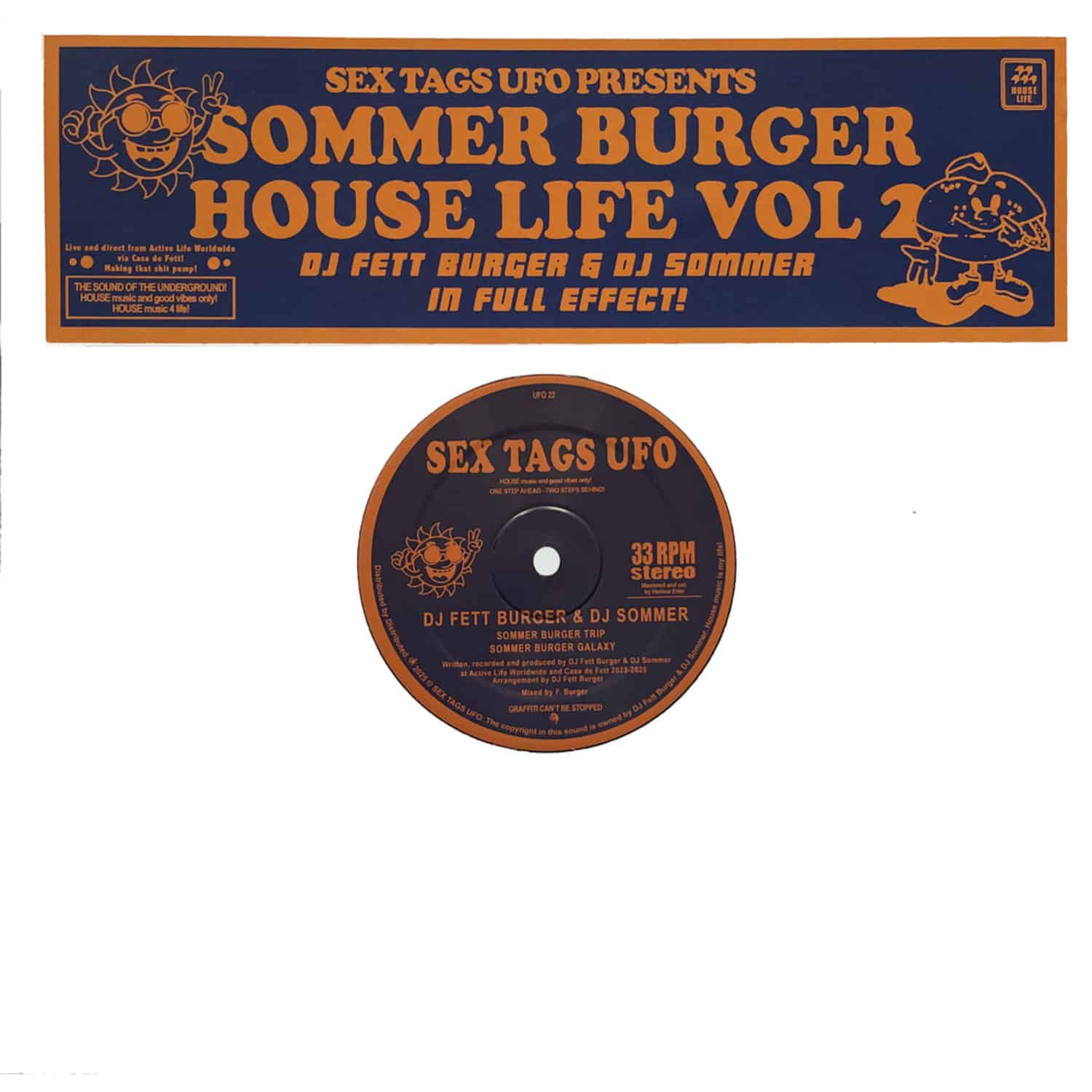 DJ Fett Burger & DJ Sommer - SOMMER BURGER HOUSE LIFE VOL. 2