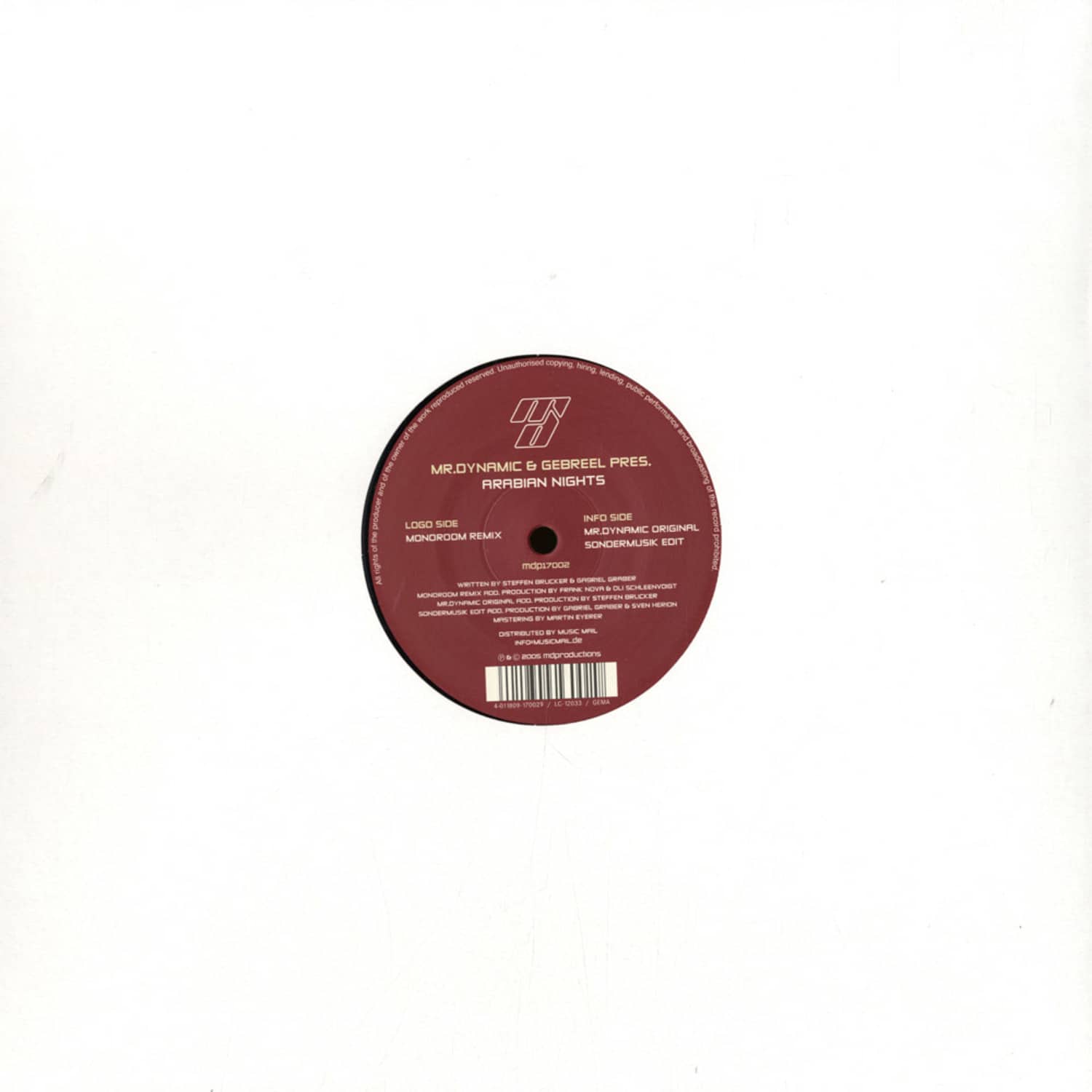 Mr.Dynamic & Gebreel pres. - ARABIAN NIGHTS