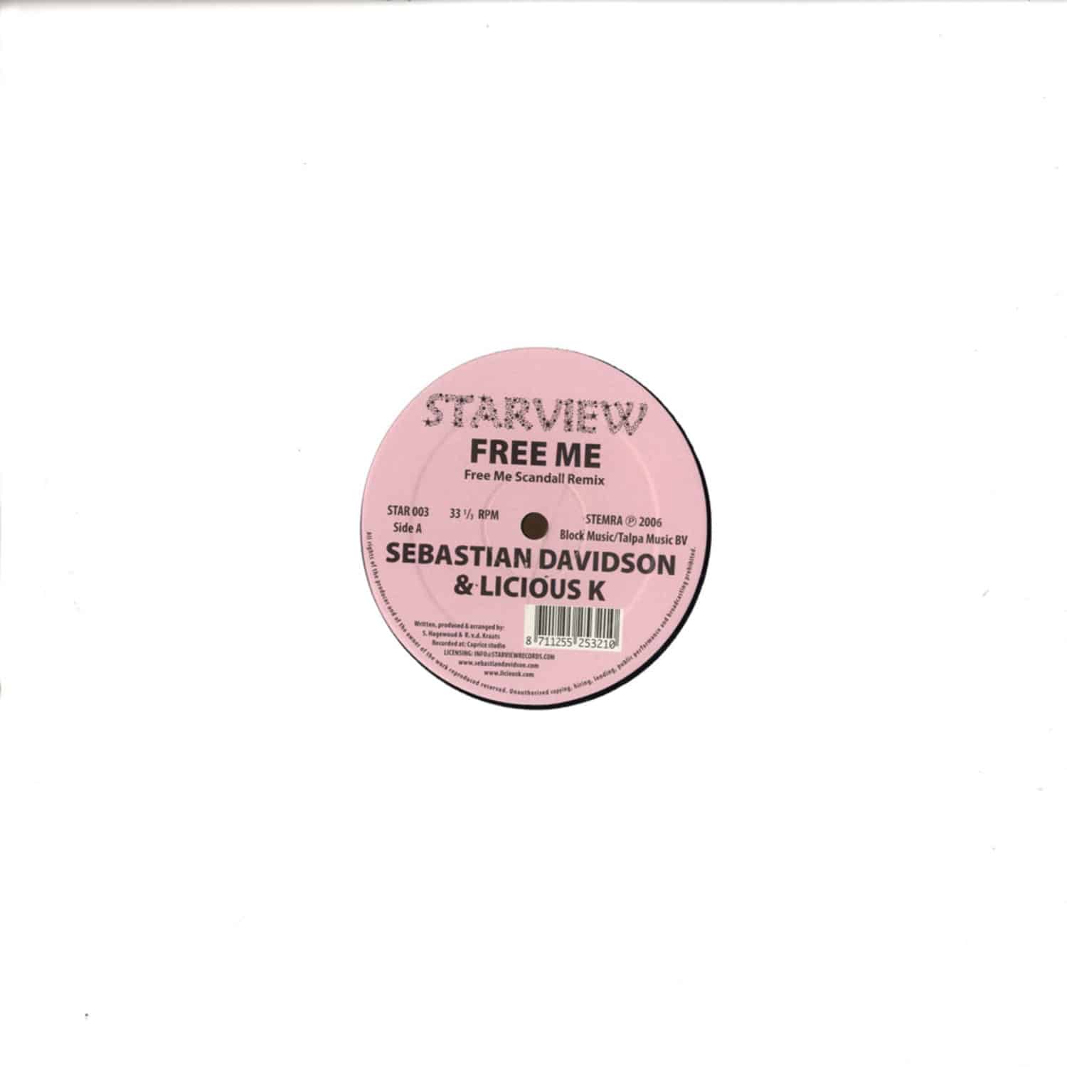 Sebastian Davidson & Licious K - FREE ME