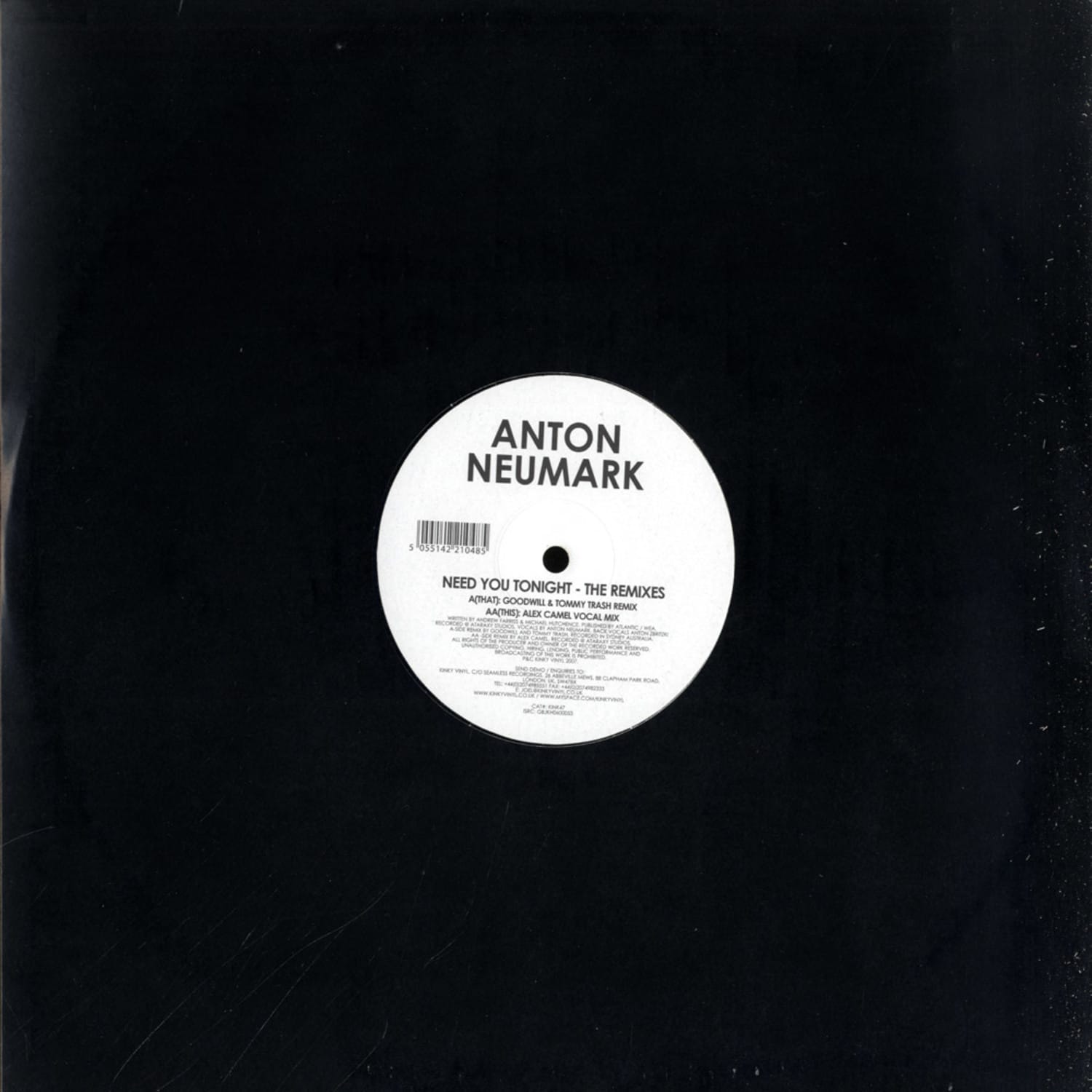 Anton Neumark - NEED YOU TONIGHT REMIXES