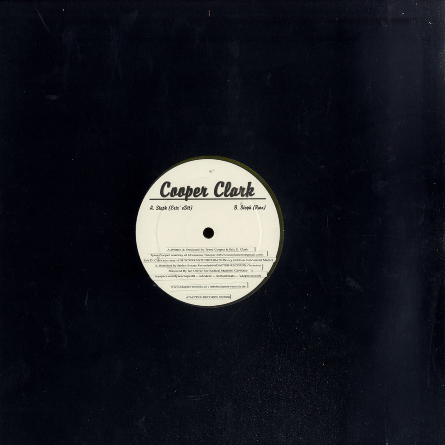 Tyree Cooper / Eric D. Clark / Stefan Braatz - STUPH