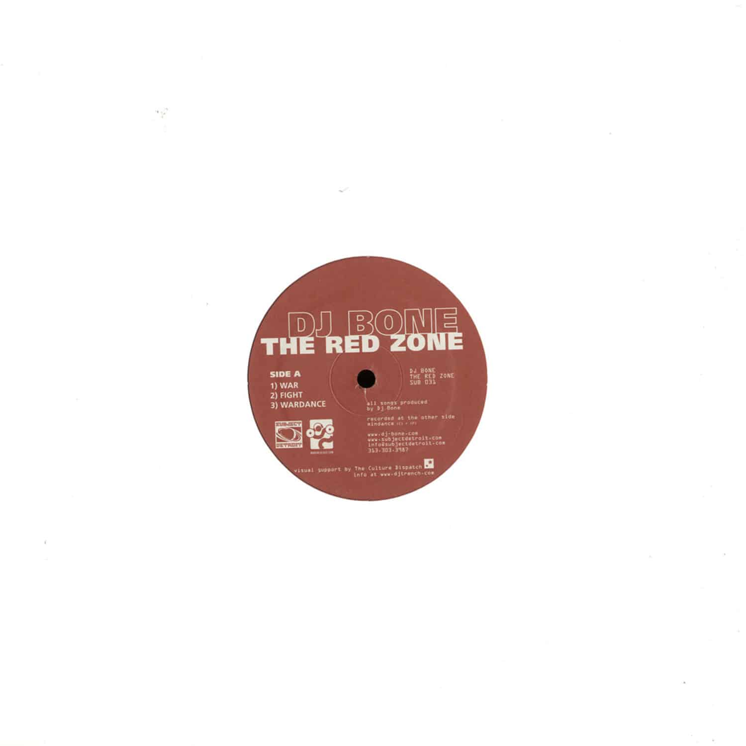 Dj Bone - RED ZONE EP
