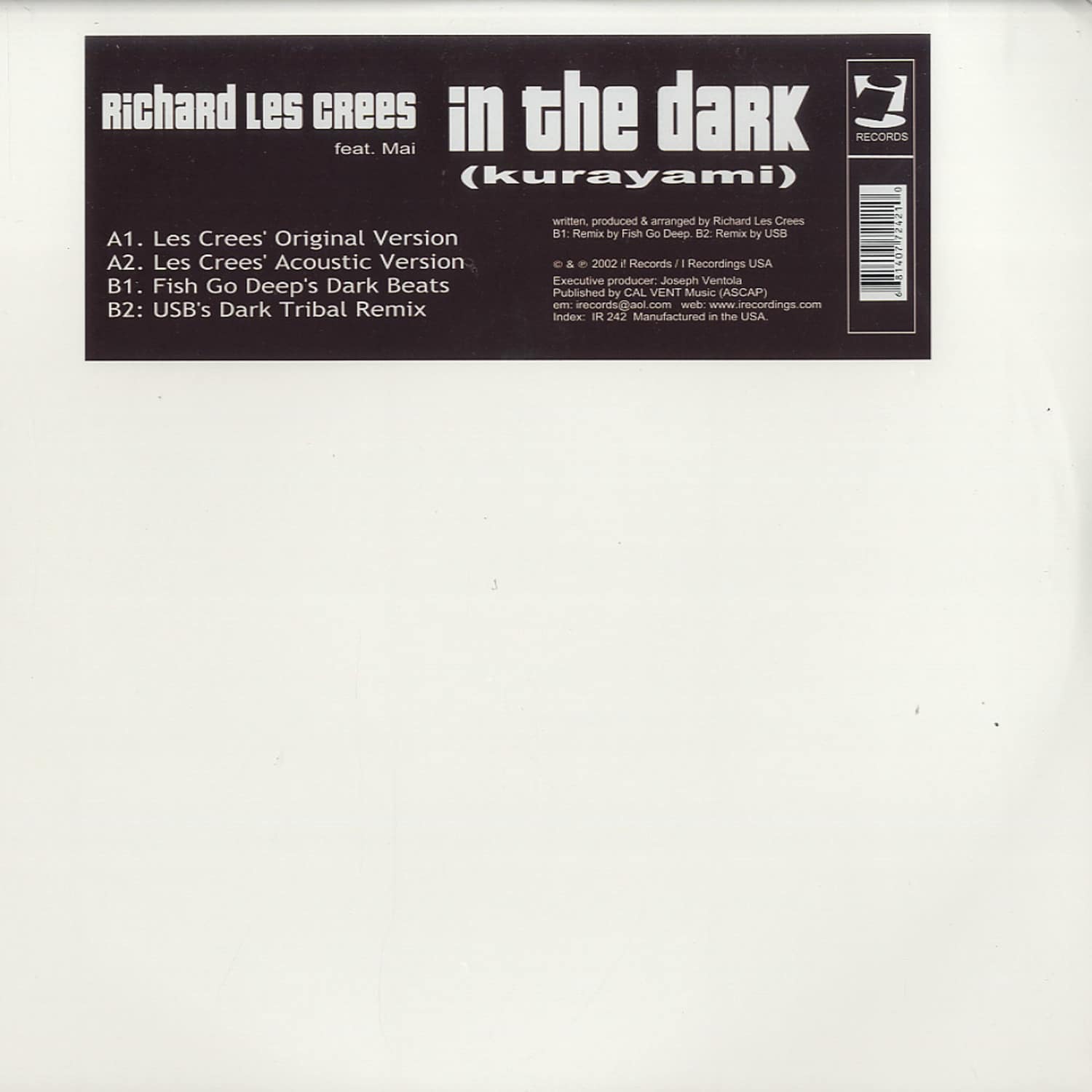 Richard Les Crees ft. Mai - IN THE DARK 