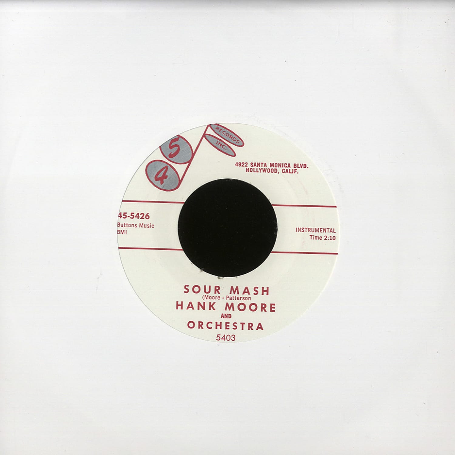 Hank Moore & Orchestra - KNOCK NEED ROOSTER 