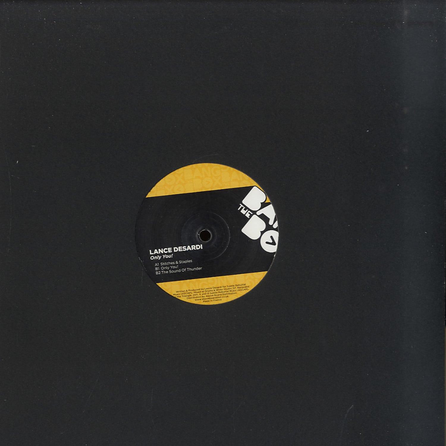 Lance Deardi - ONLY YOU!