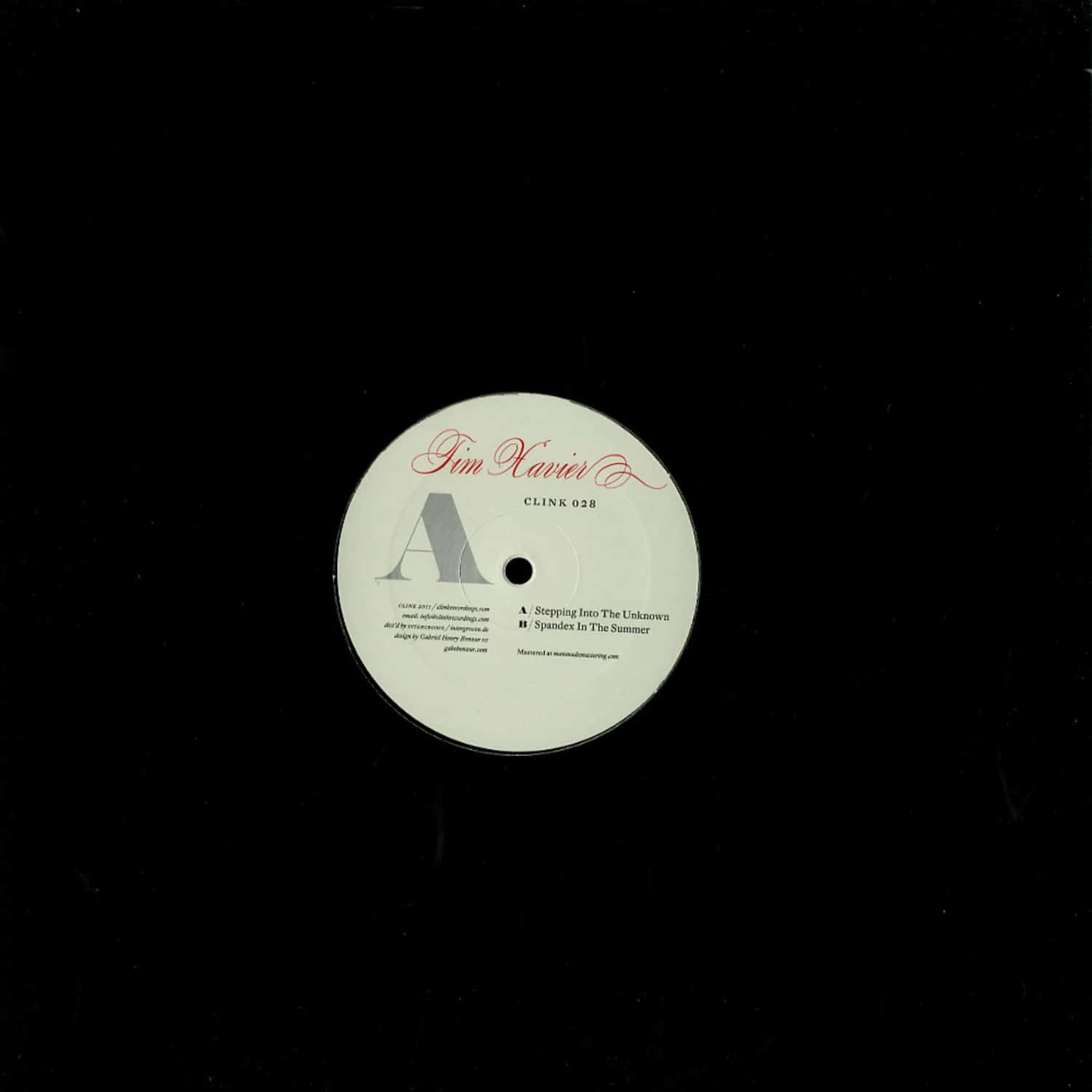 Tim Xavier - STEPPING INTO THE UNKNOWN