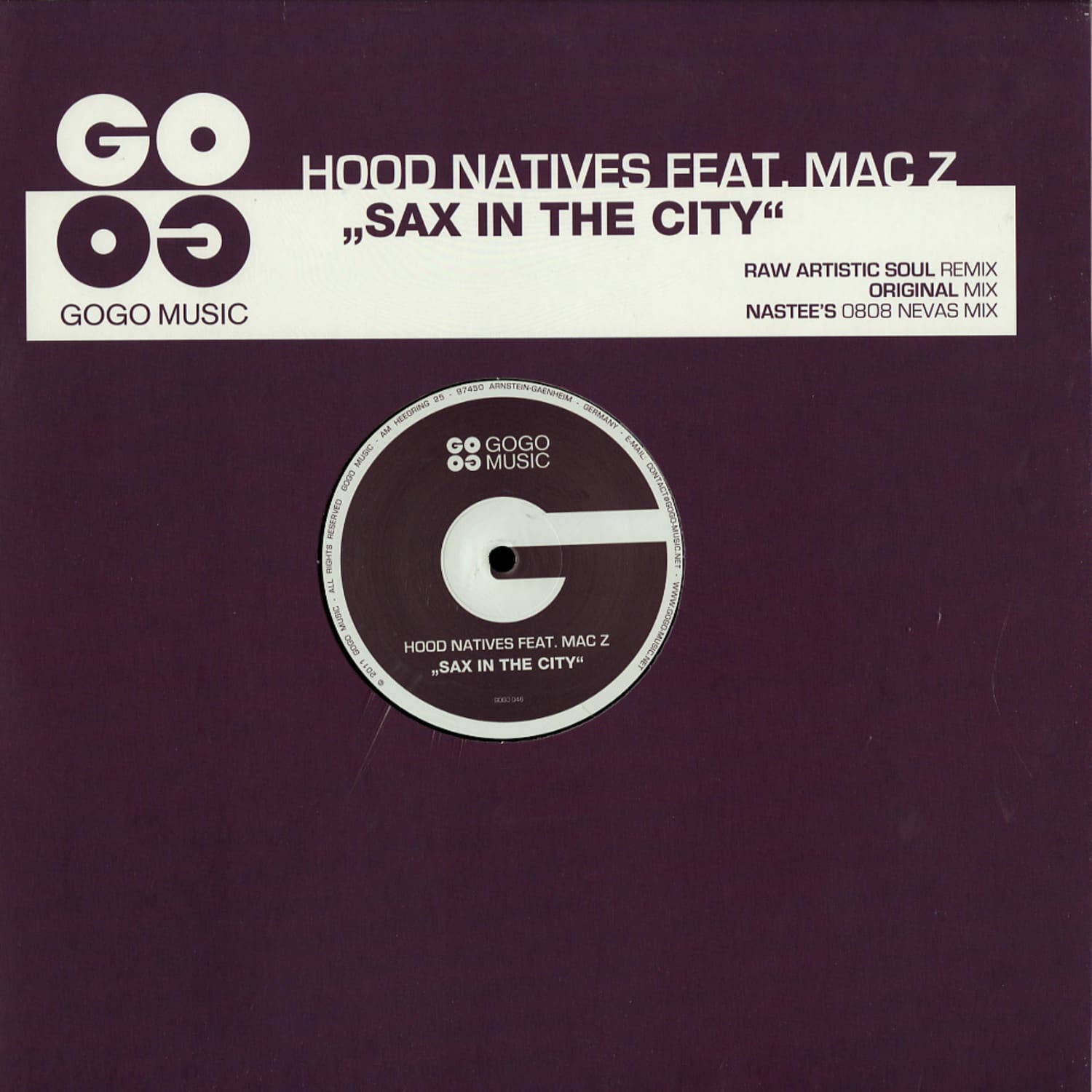 Hood Natives feat Mac Z - SAX IN THE CITY
