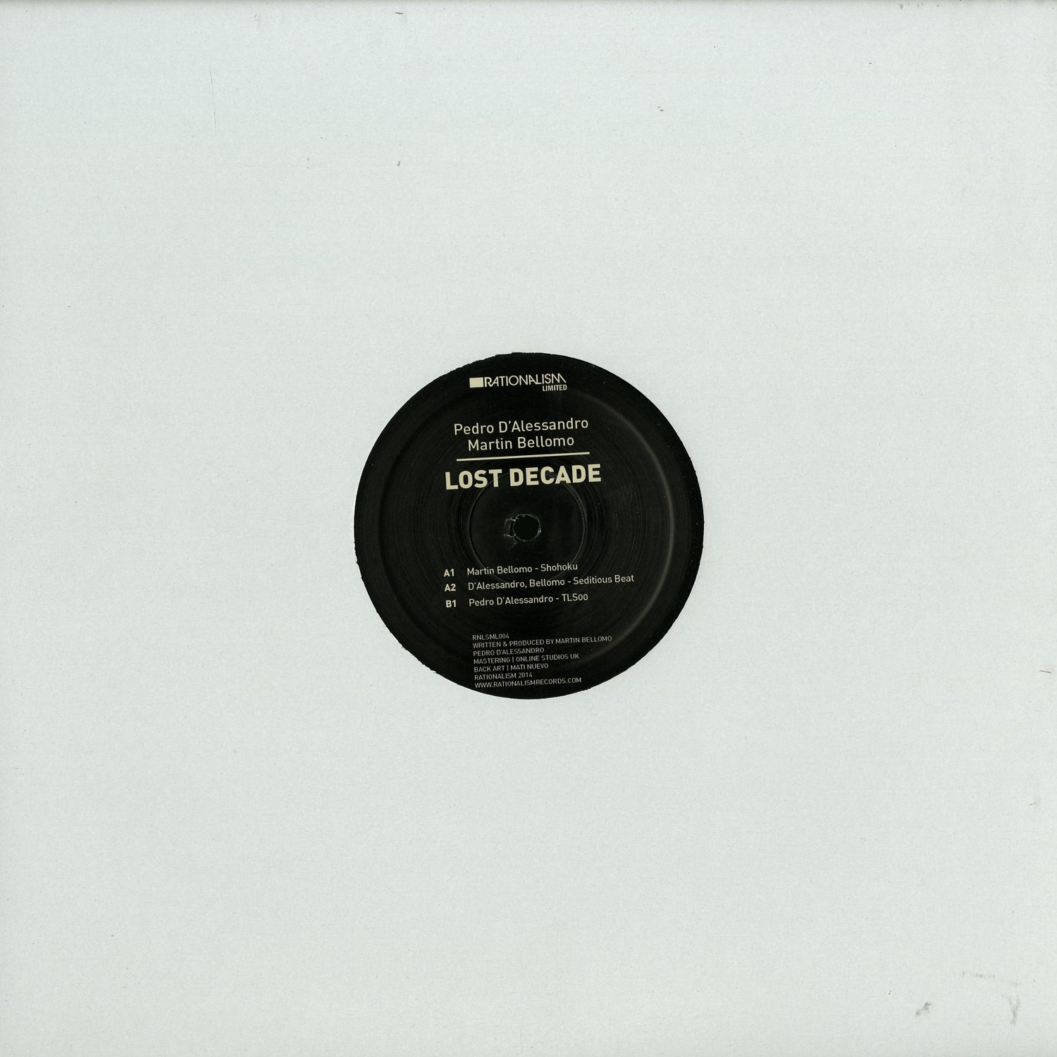 Pedro Dalessandro, Martin Bellomo - LOST DECADE