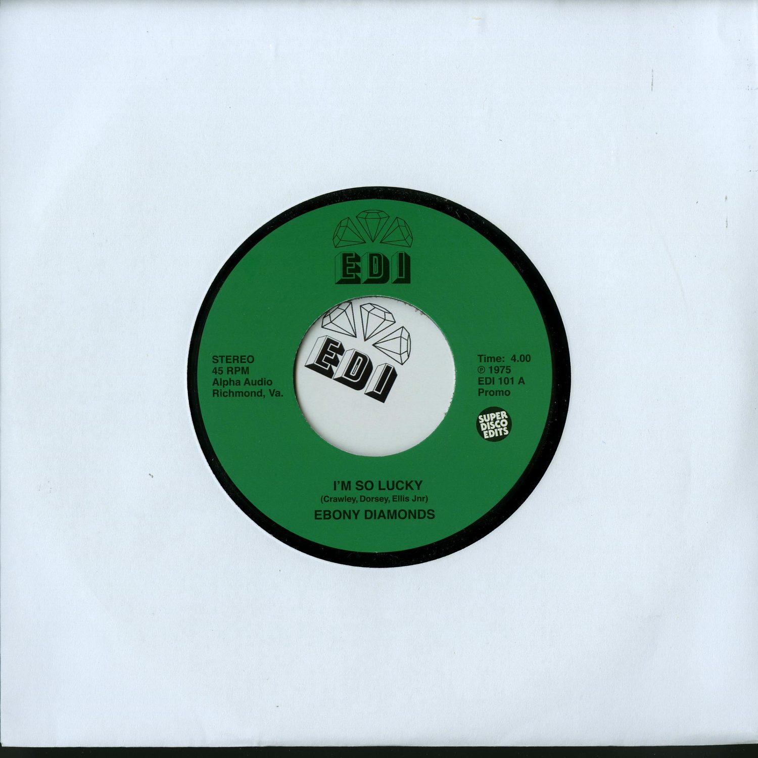 Ebony Diamonds - I M SO LUCKY 