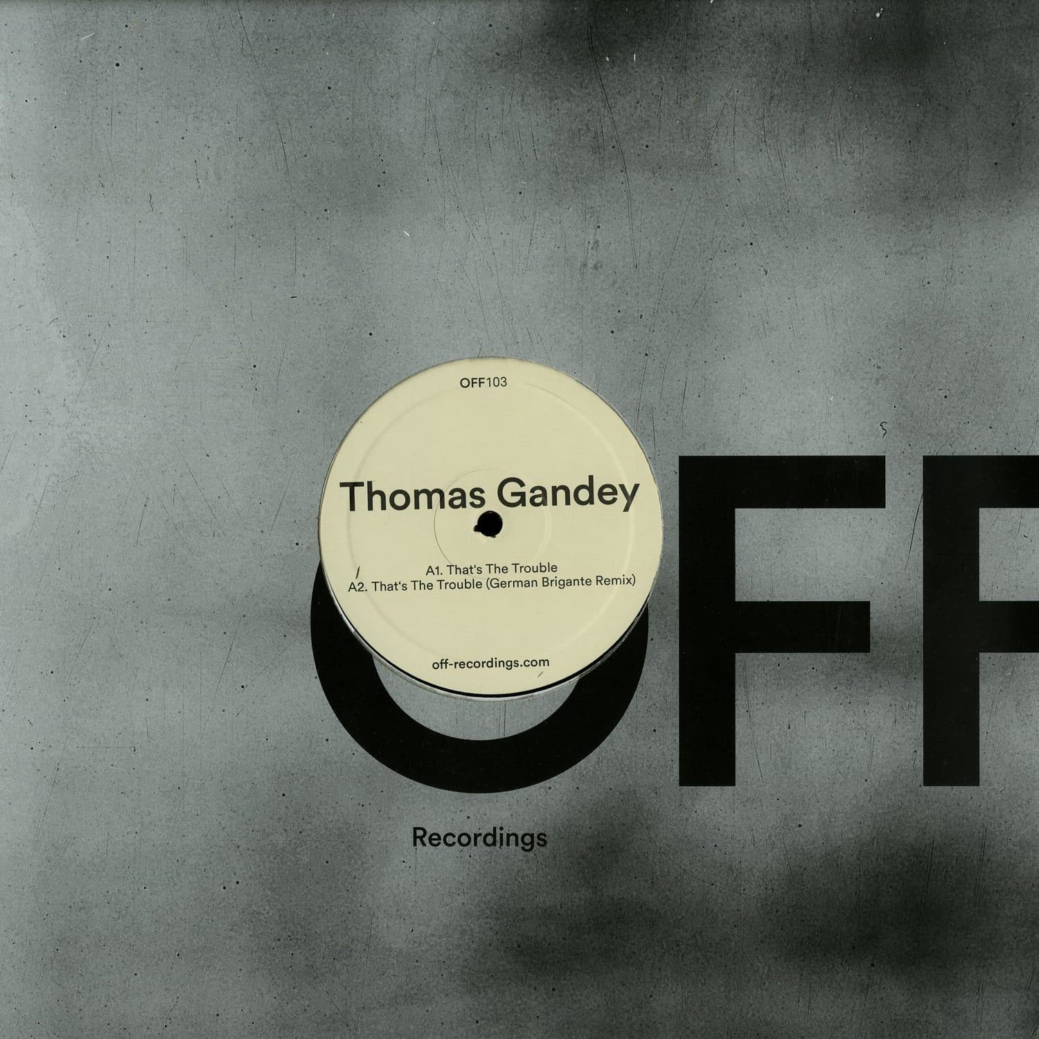 Thomas Gandey - THAT S THE TROUBLE
