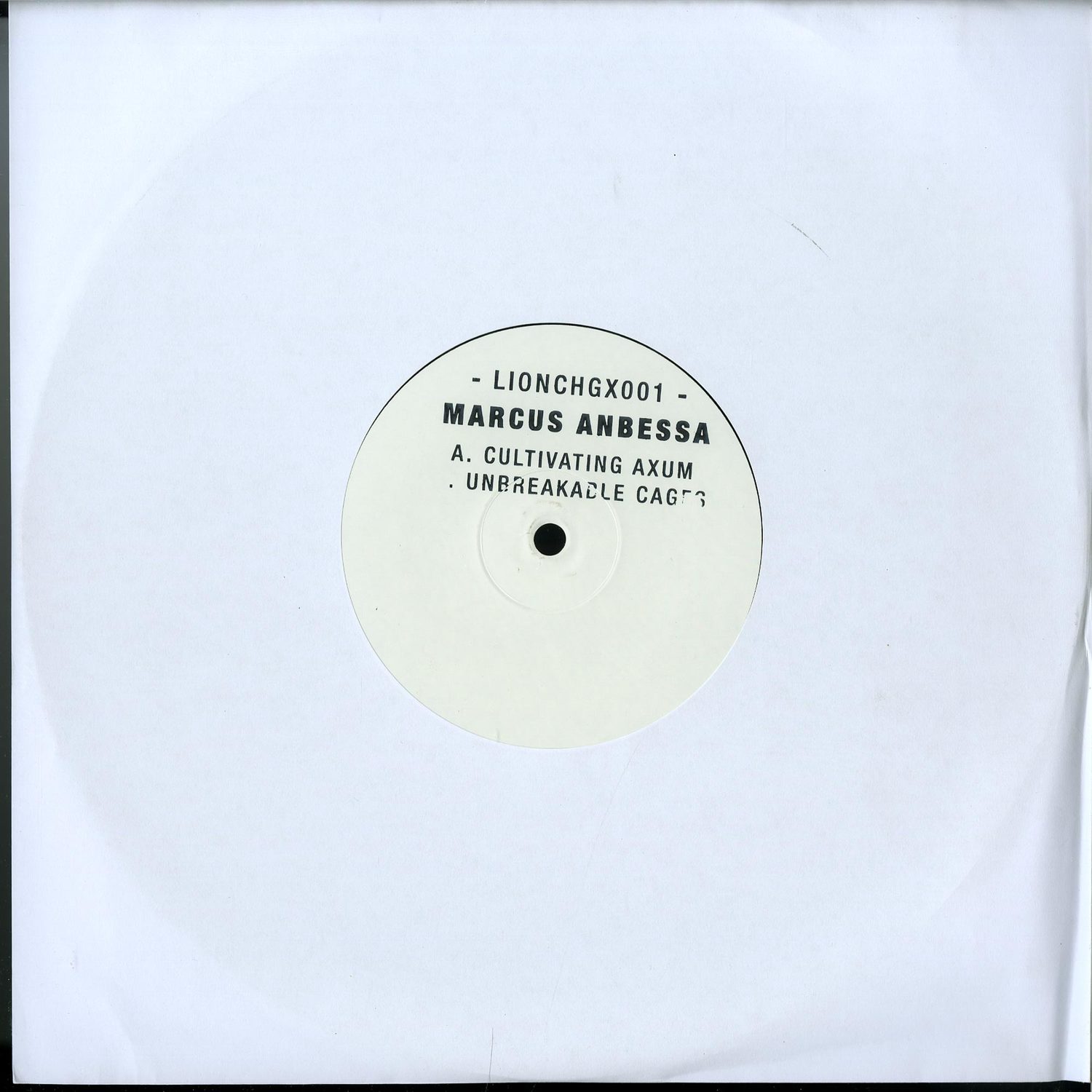 Marcus Anbessa - CULTIVATING AXUM / UNBREAKABLE CAGE 