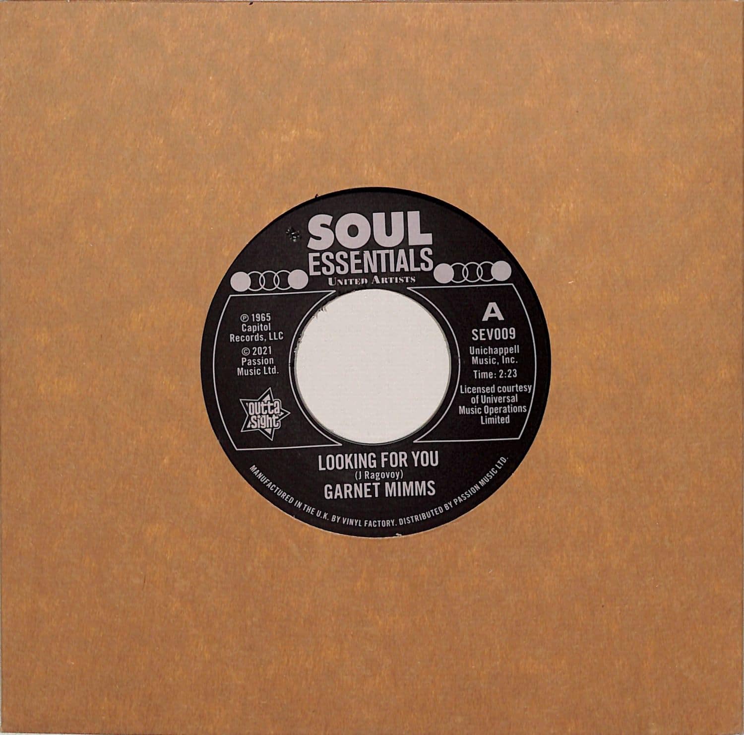 Garnet Mimms - LOOKING FOR YOU / AS LONG AS I HAVE YOU 