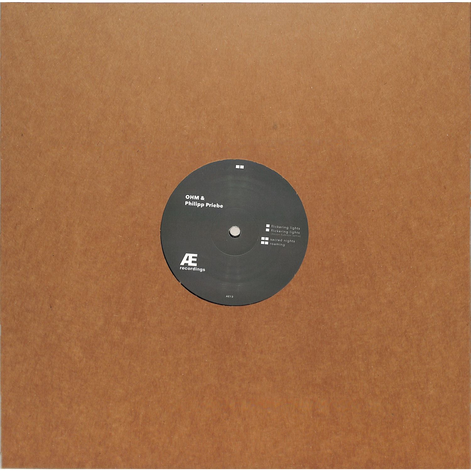Ohm / Philipp Priebe - FLICKERING LIGHTS 