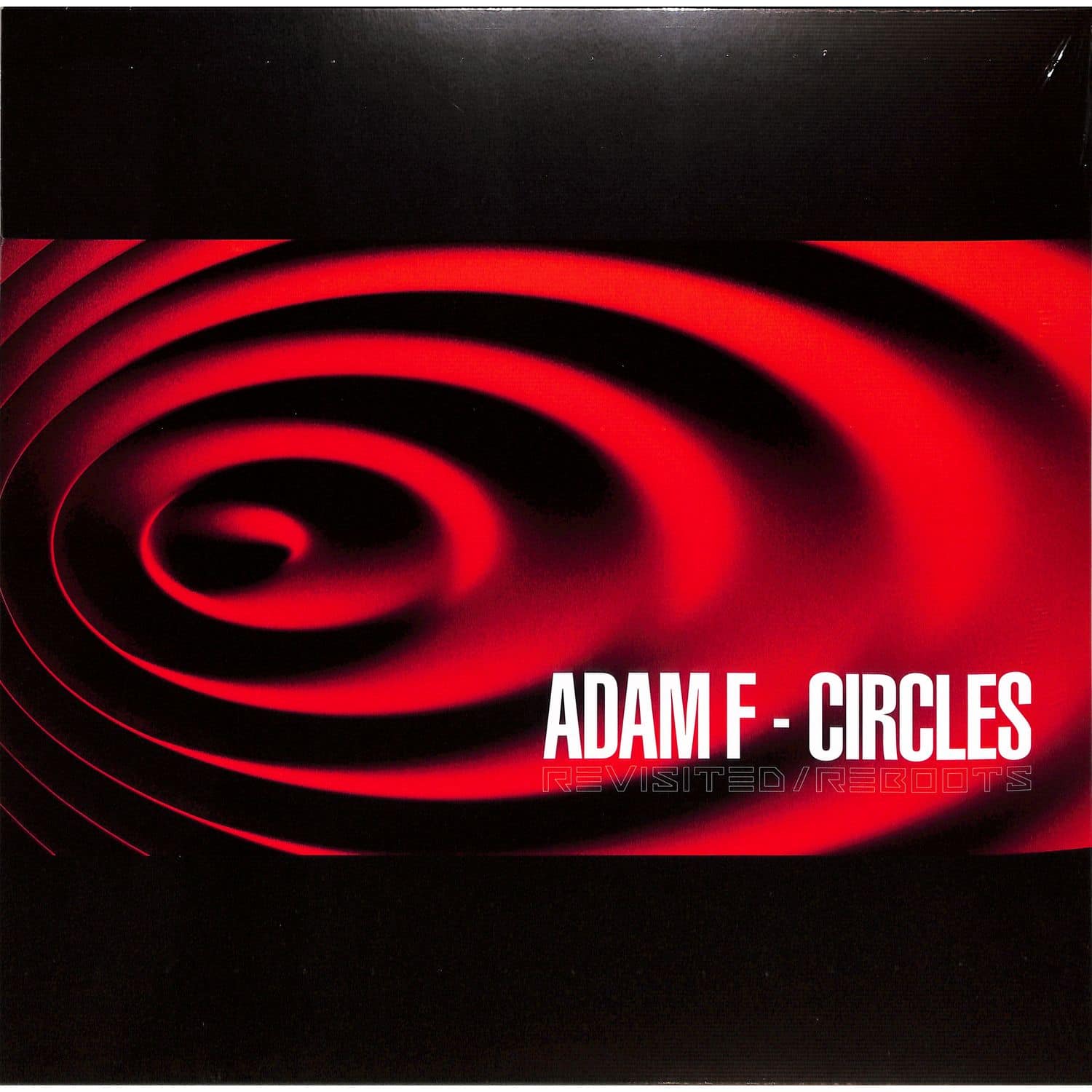 Adam F - CIRCLES REVISITED REBOOTS - TRANSPARENT NEON ORANGE VINYL