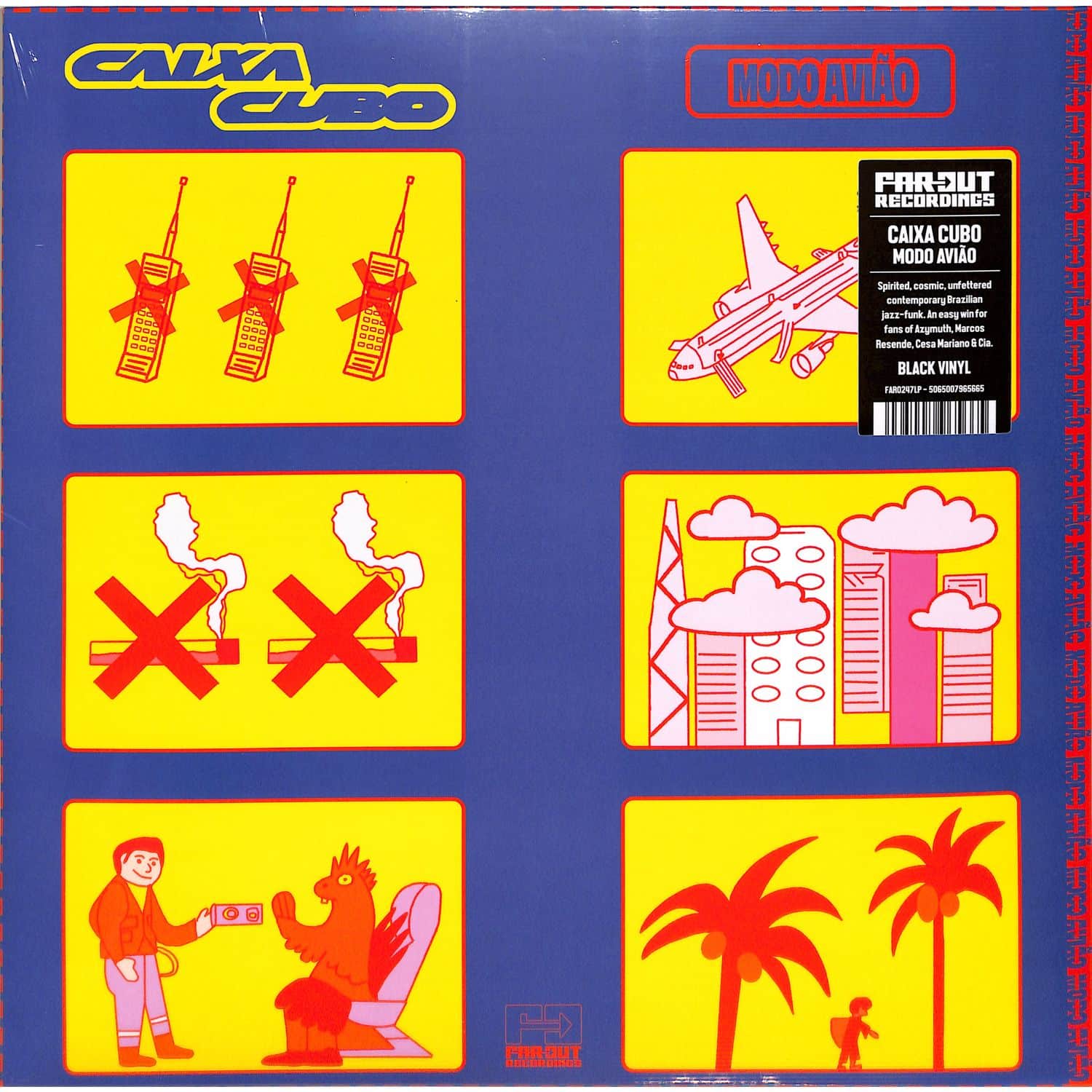 Caixa Cubo - MODO AVIAO 