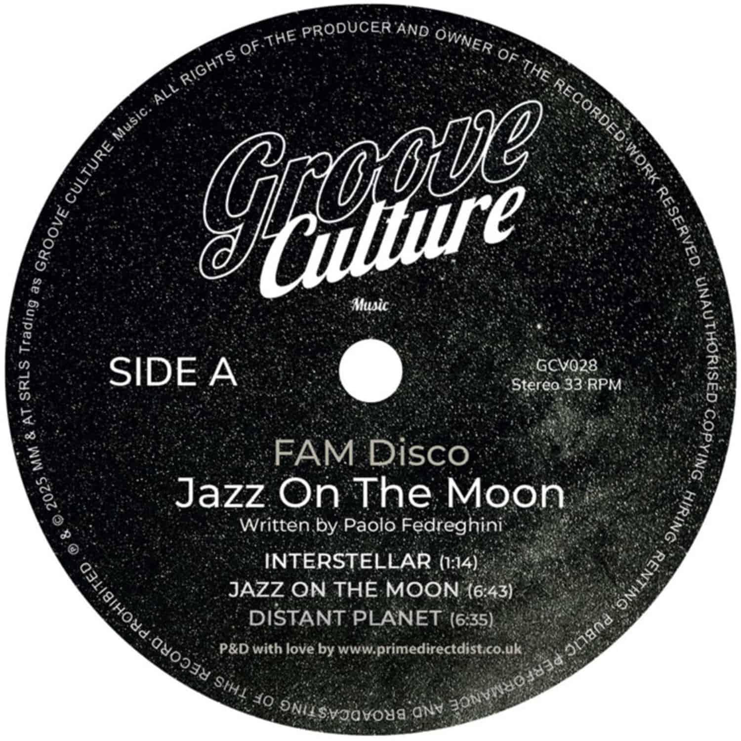 FAM Disco - JAZZ ON THE MOON EP