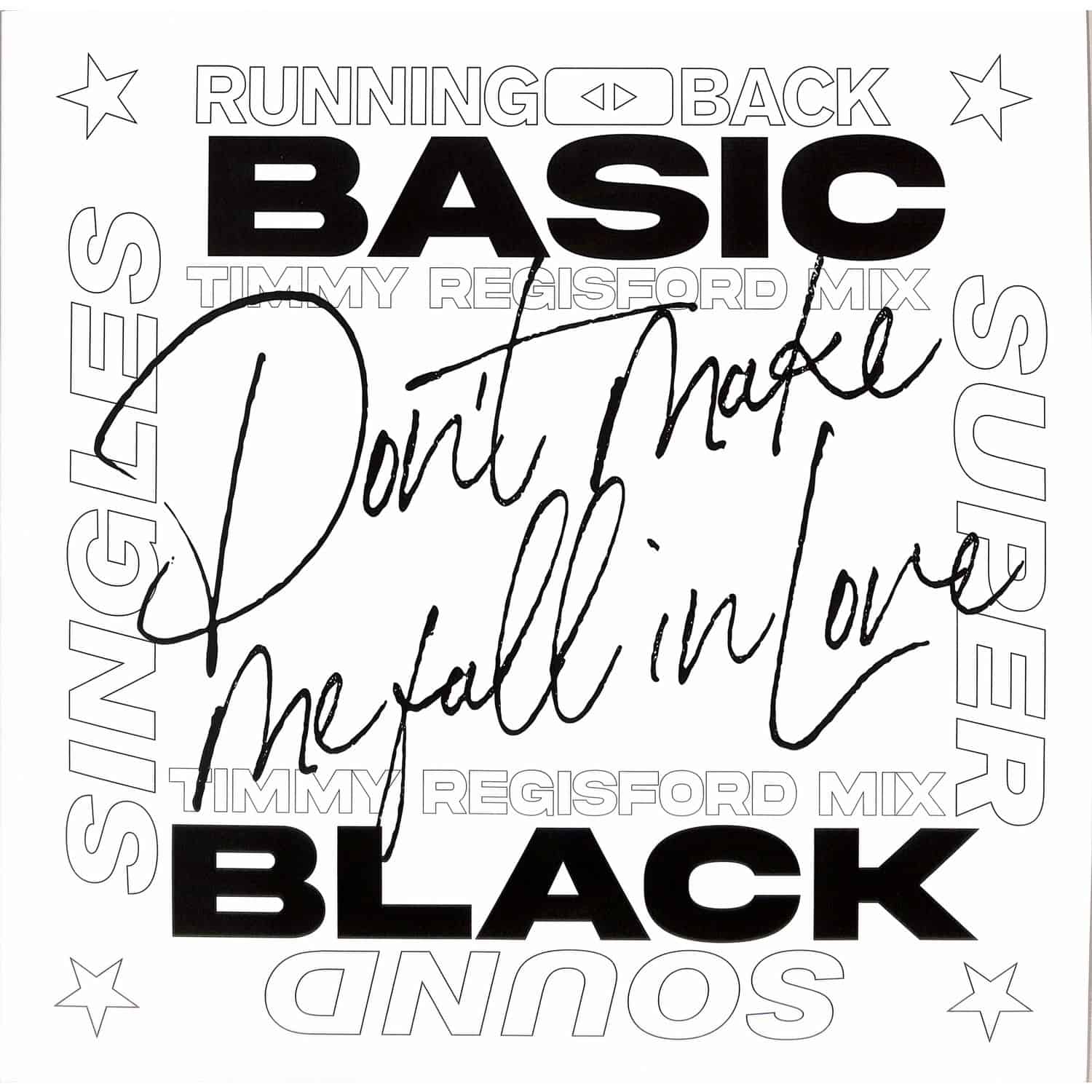 Basic Black - DONT MAKE ME FALL IN LOVE TIMMY REGISFORD MIXES