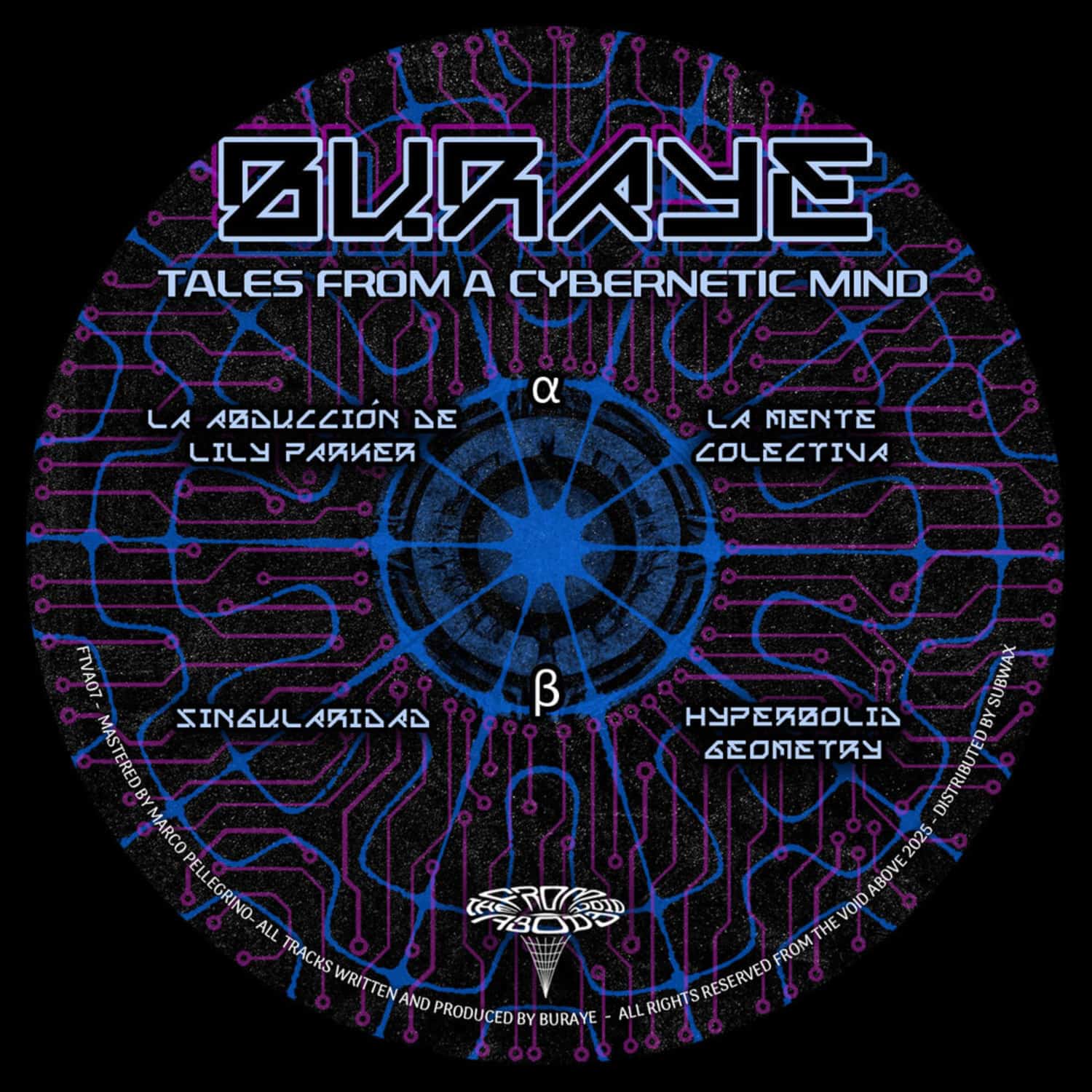 Buraye - TALES FROM A CYBERNETIC MIND EP