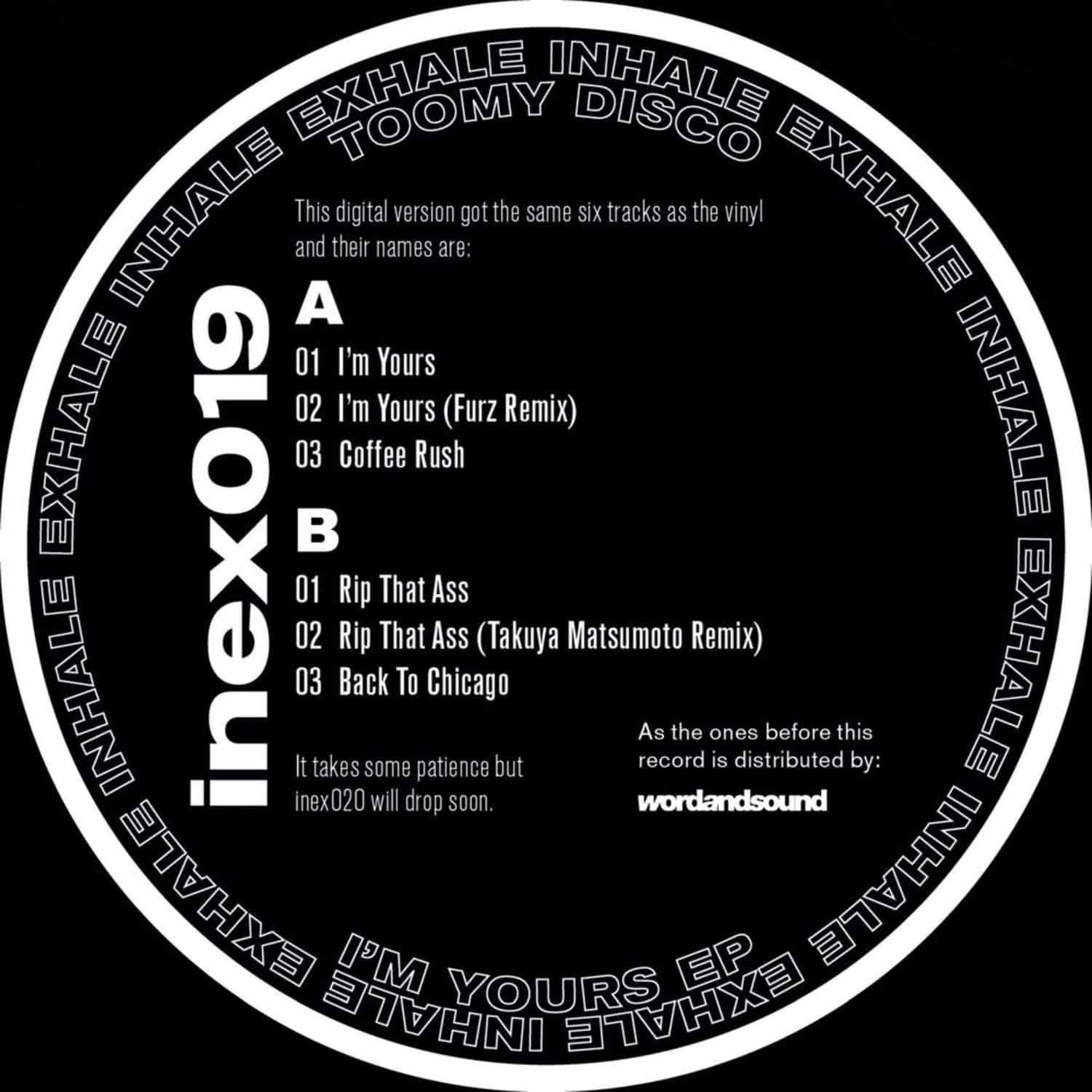 Toomy Disco - IM YOURS EP