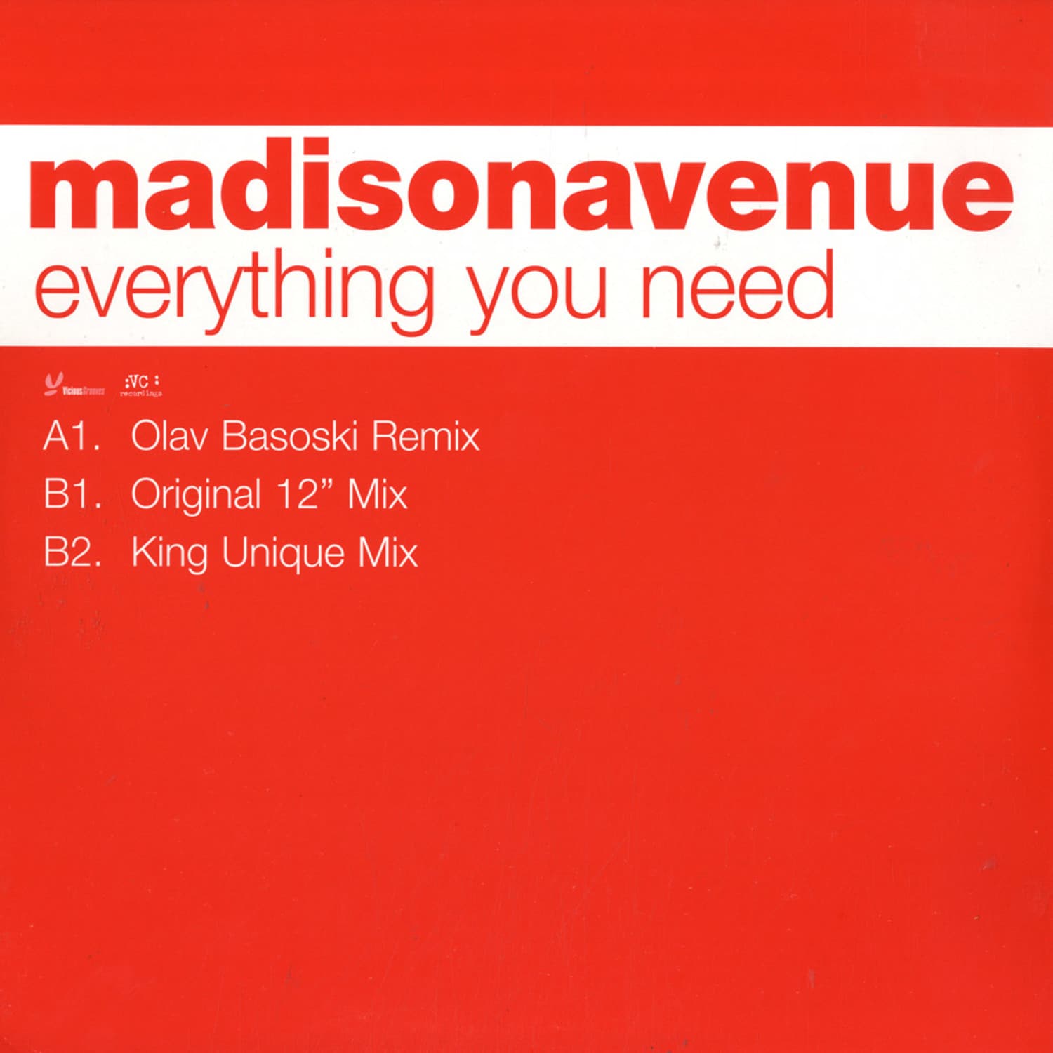 Madison Avenue - EVERYTHING YOU NEED
